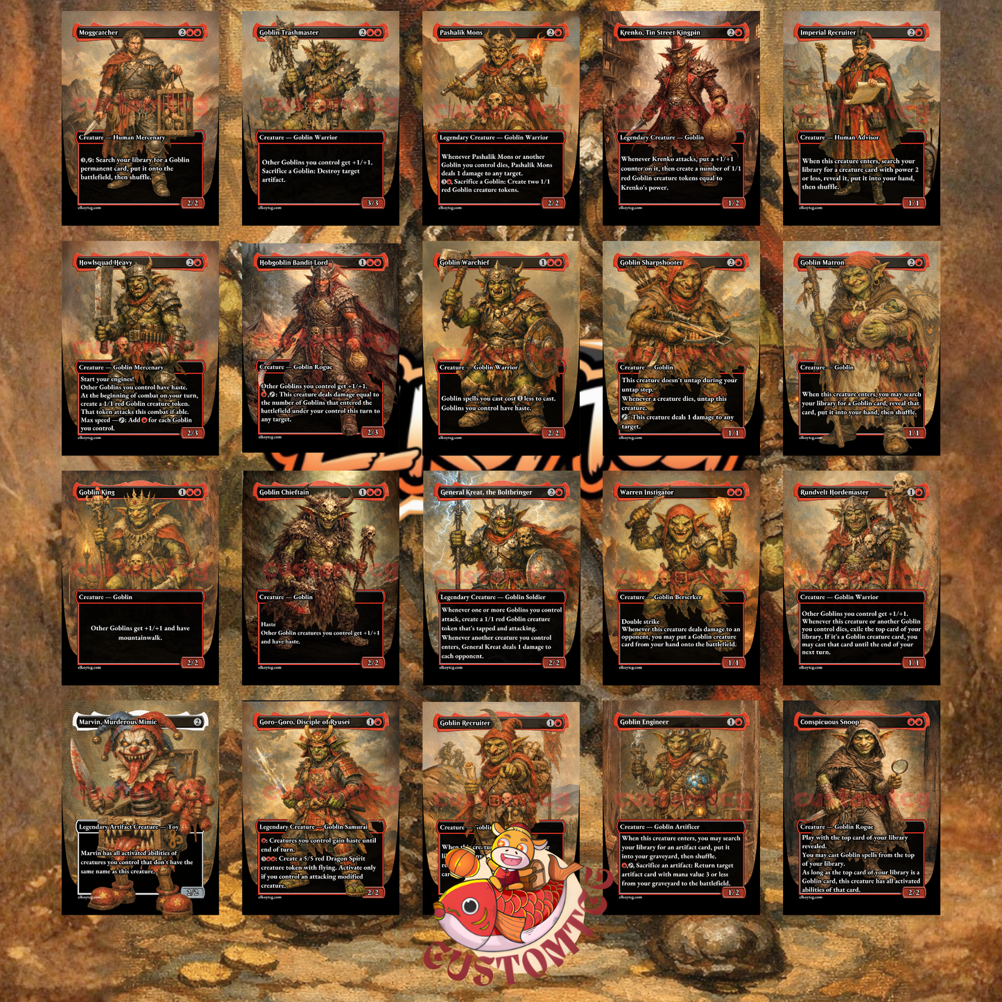 Krenko, Mob Boss Custom Deck V2