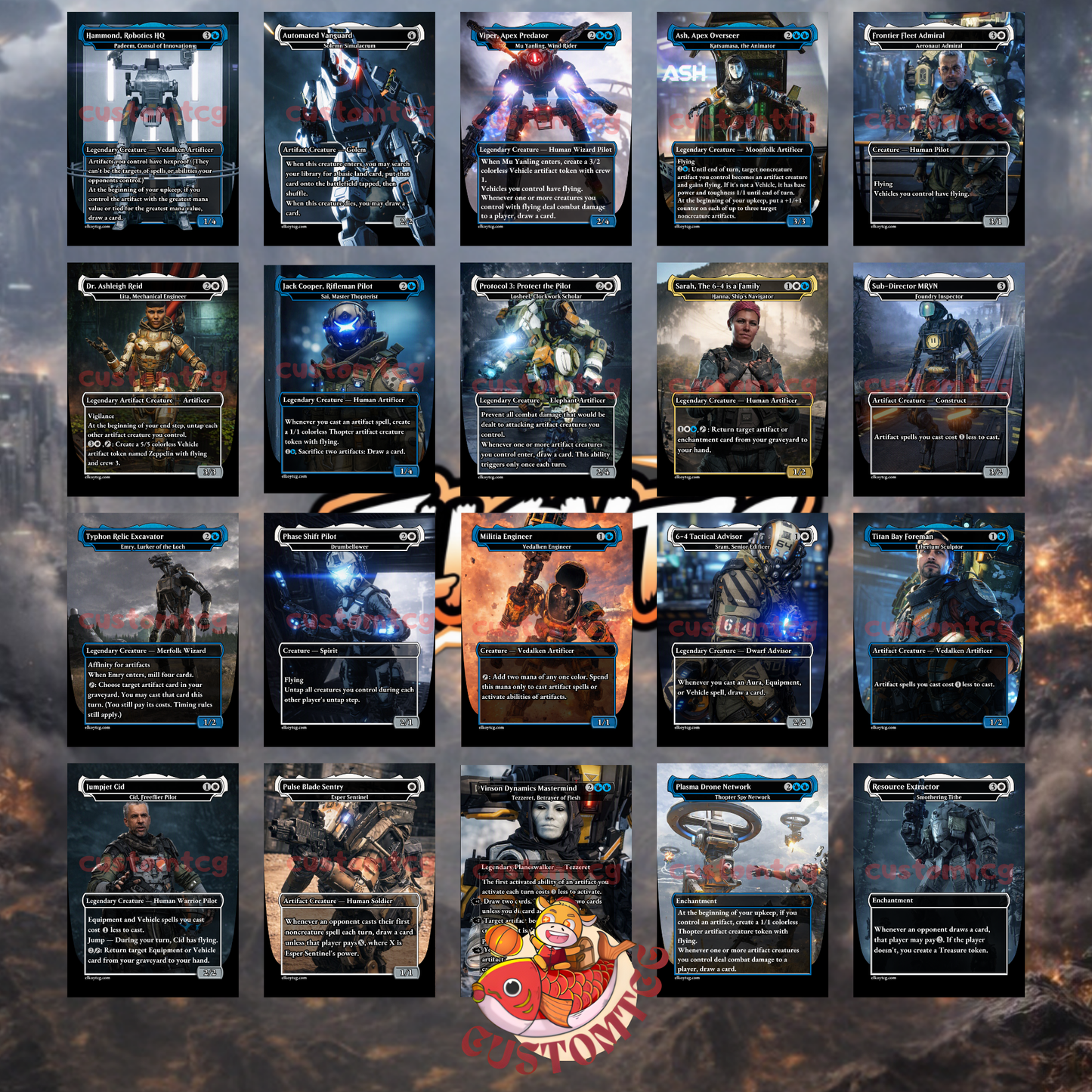 Titanfall Custom Deck