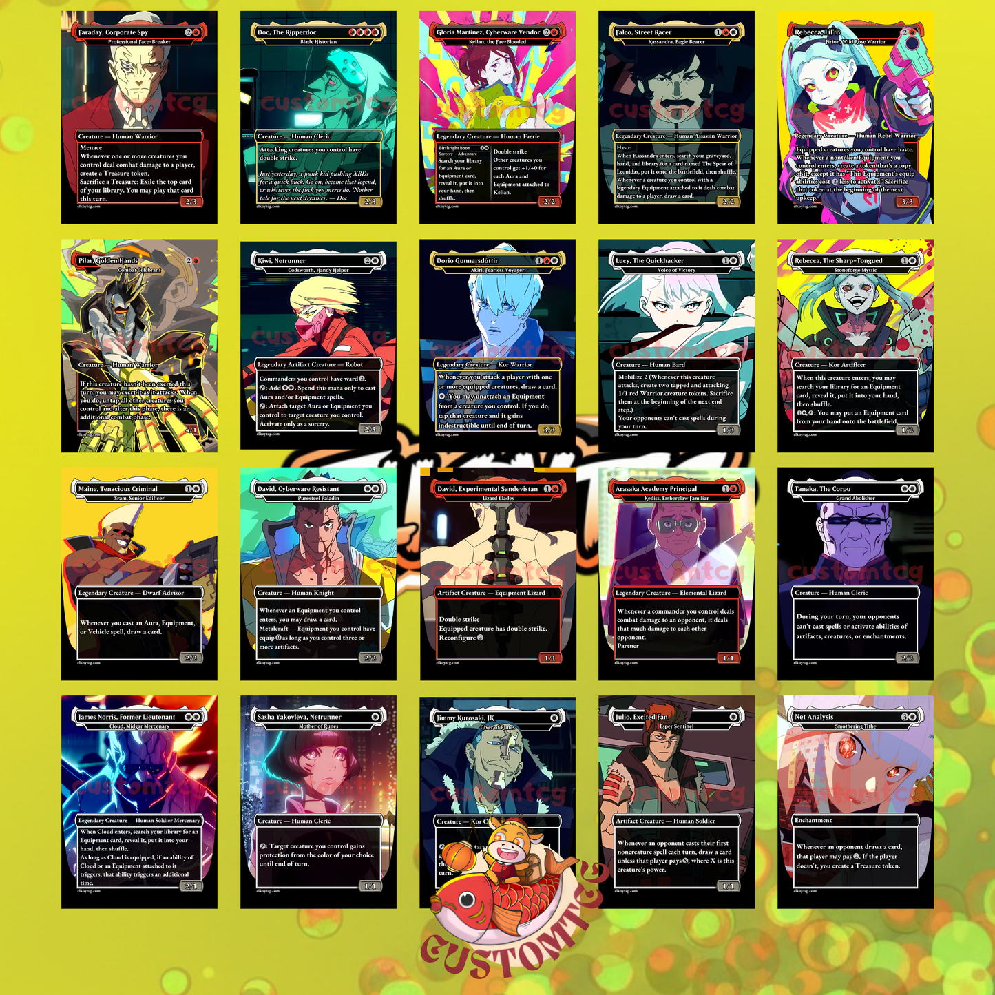 Edgerunners Custom Deck