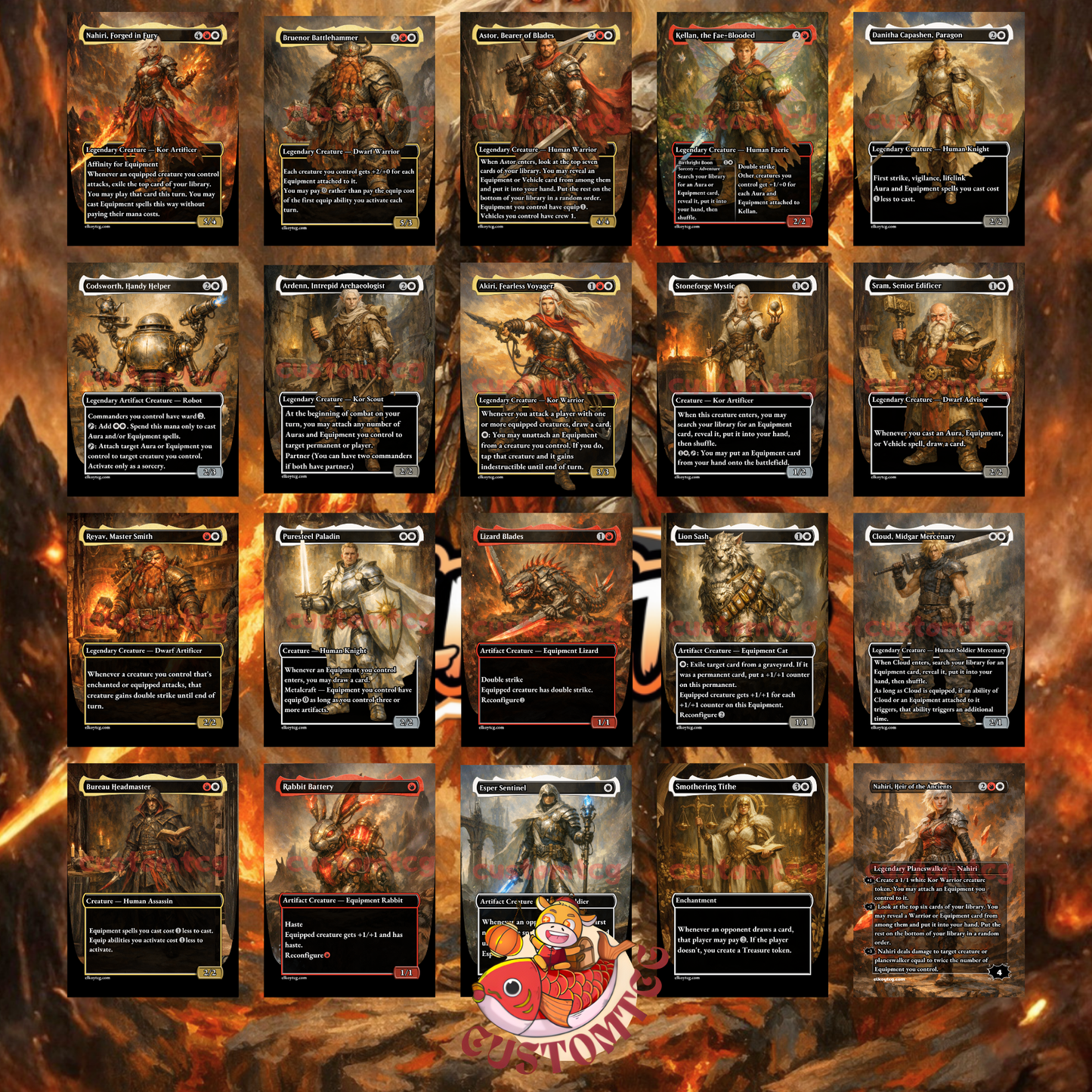 Nahiri, Forged in Fury Custom Deck