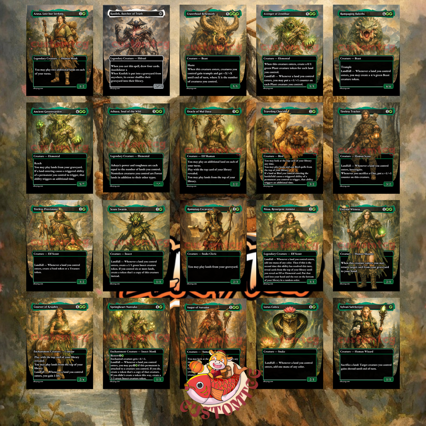 Azusa, Lost but Seeking custom deck