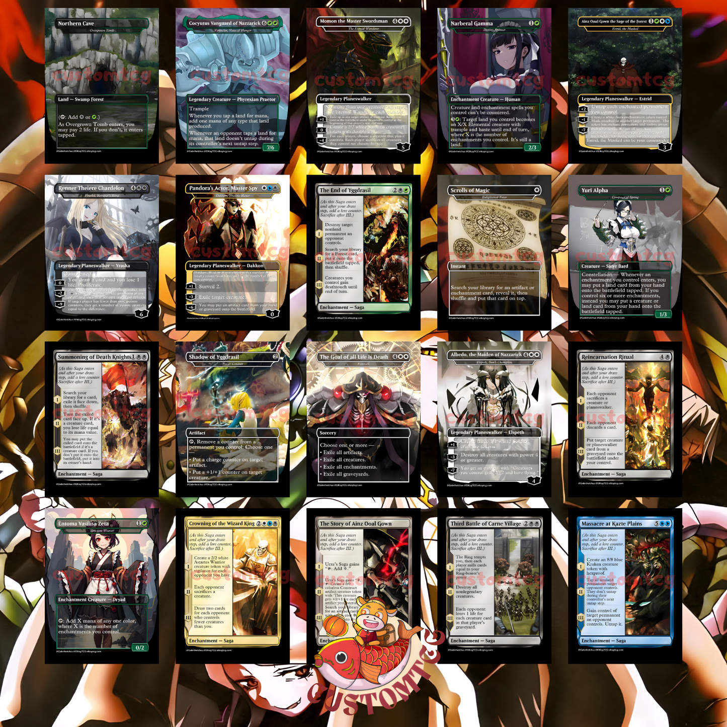 Overlord V2.0 Custom Deck
