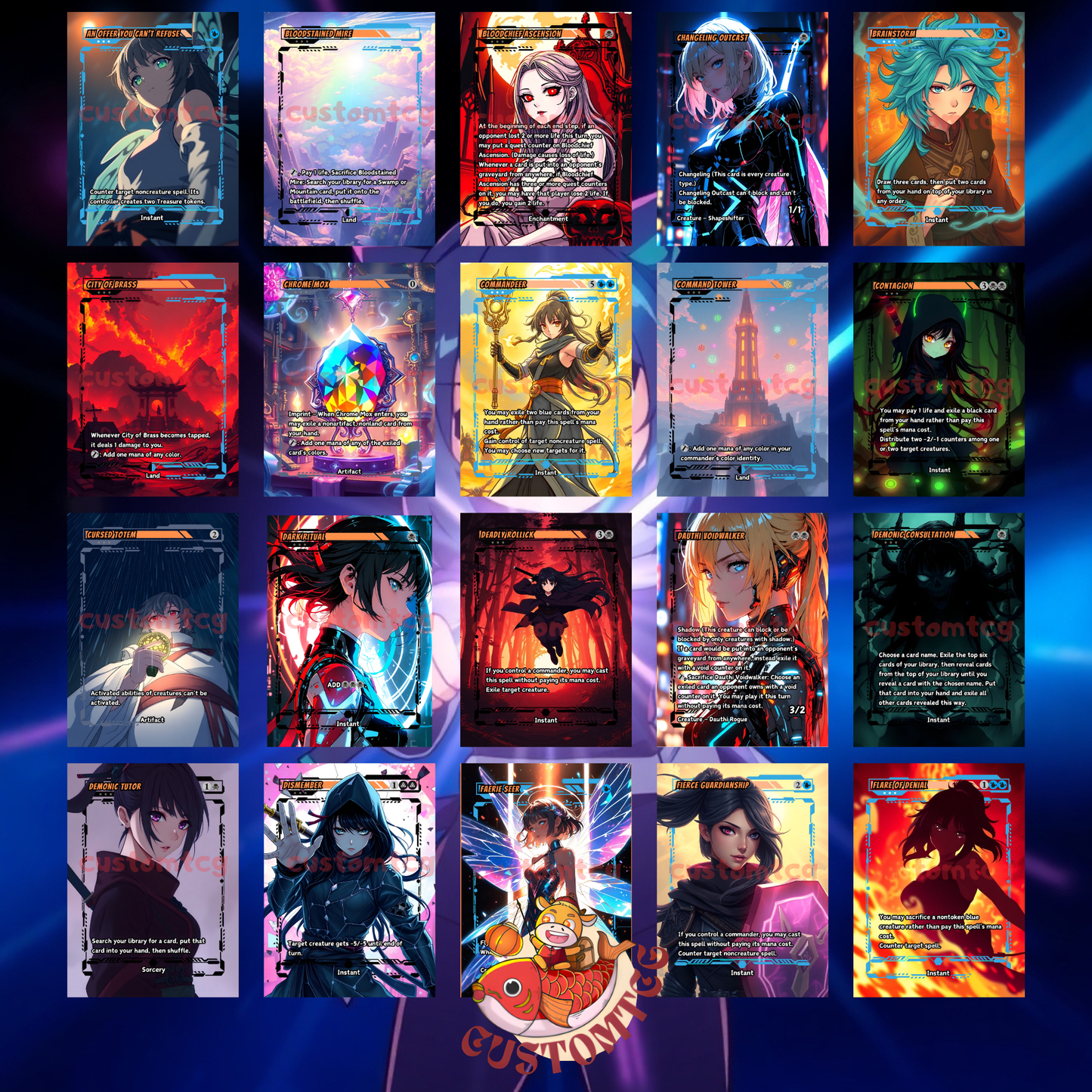 Yuriko Waifu Custom Deck