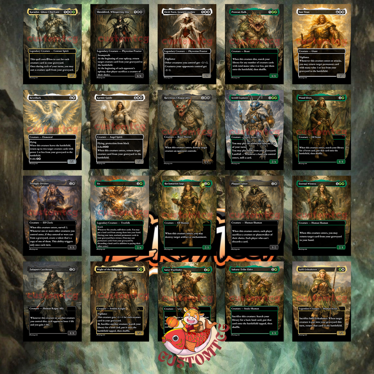 Karador, Ghost Chieftain Custom Deck