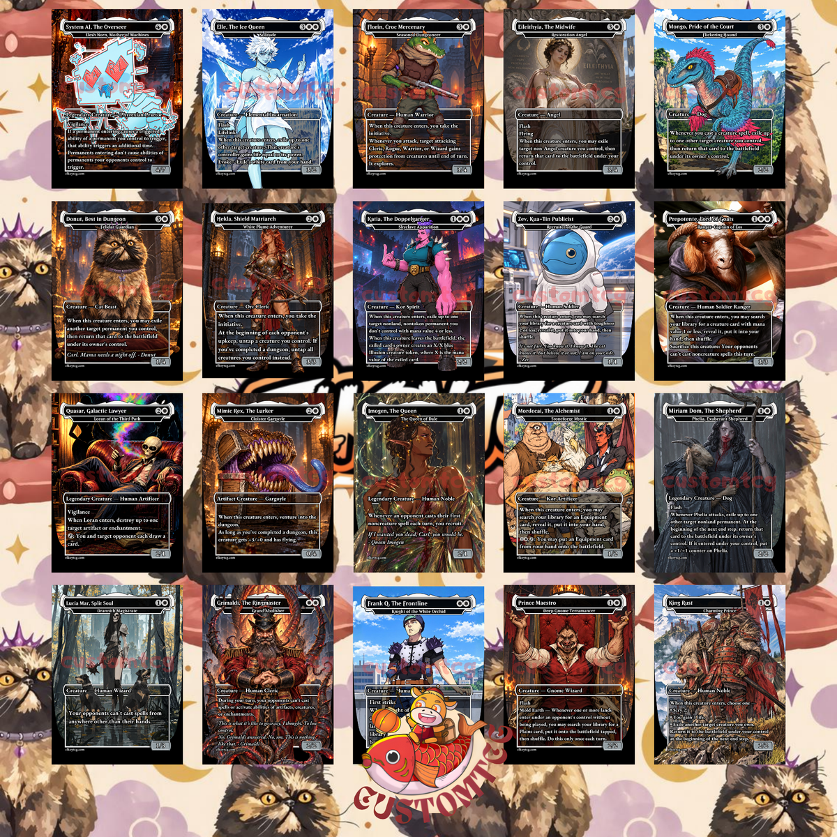 Dungeon Crawler Carl Custom Deck | Mono-White Dungeons, Blink & Initiative