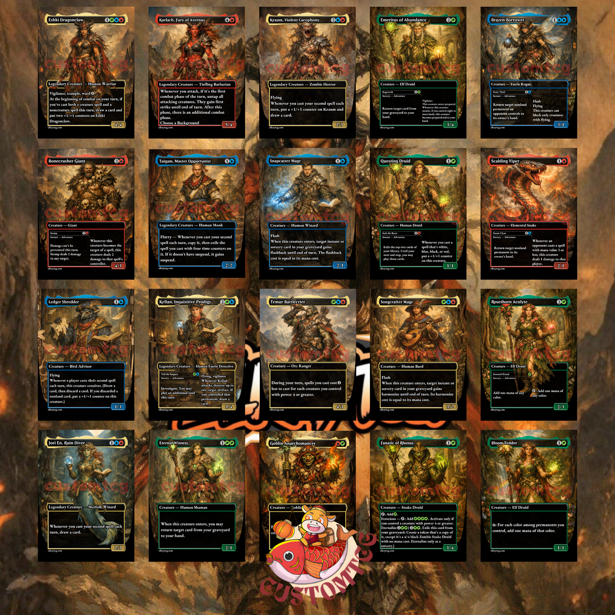 ESHKI DRAGONCLAW — Temur Spells & Creatures Value Custom Deck