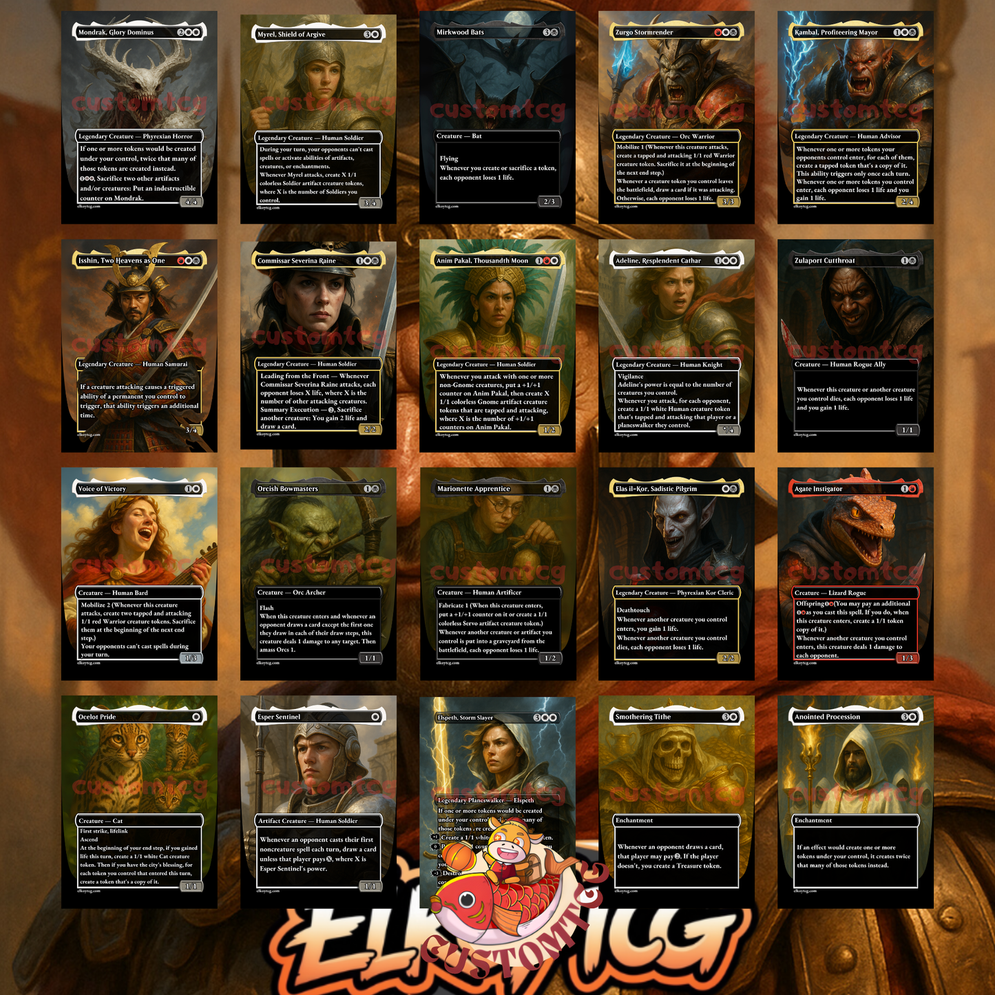 Caesar, Legion’s Emperor Custom Deck (Top#56)