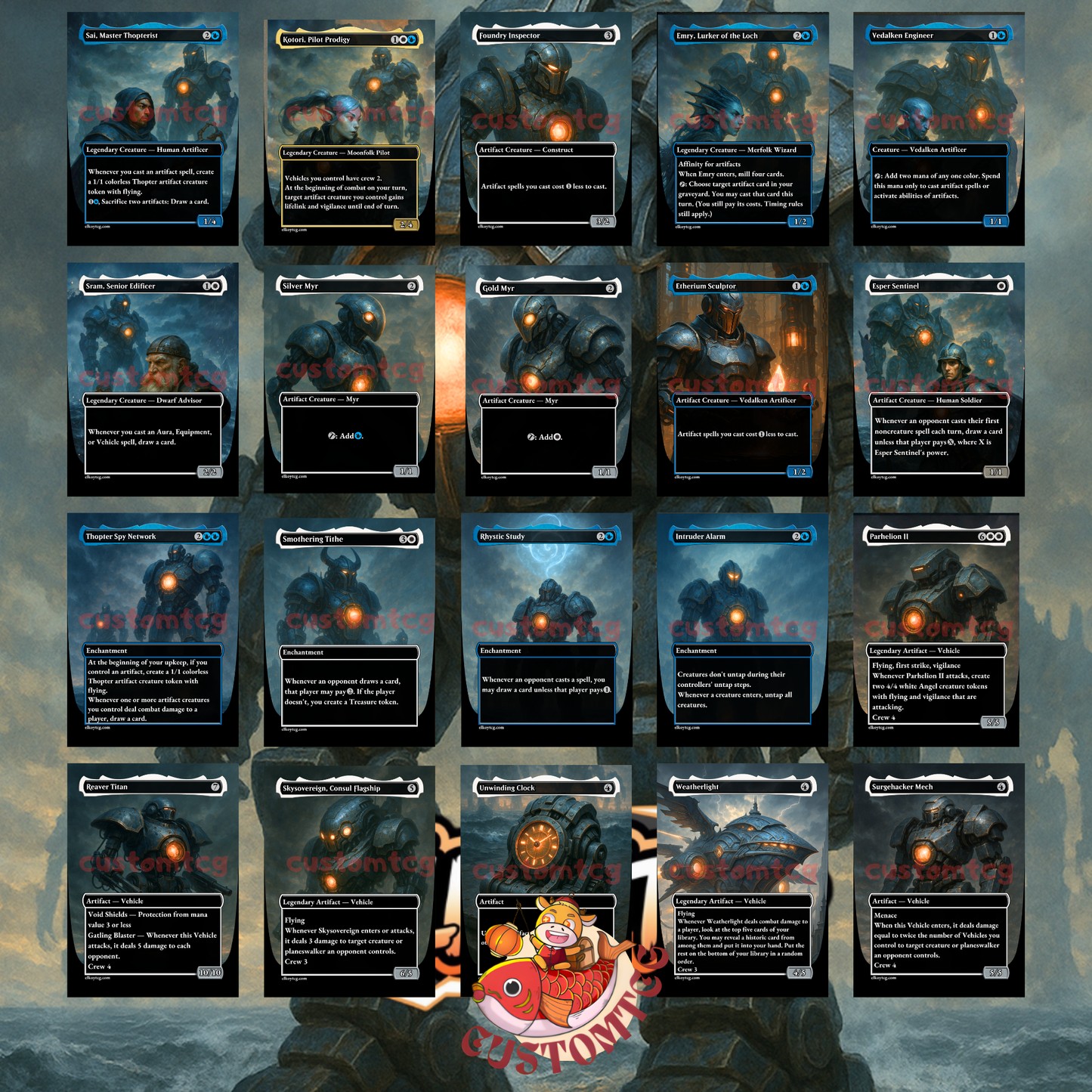 Shorikai, Genesis Engine V2 Custom Deck