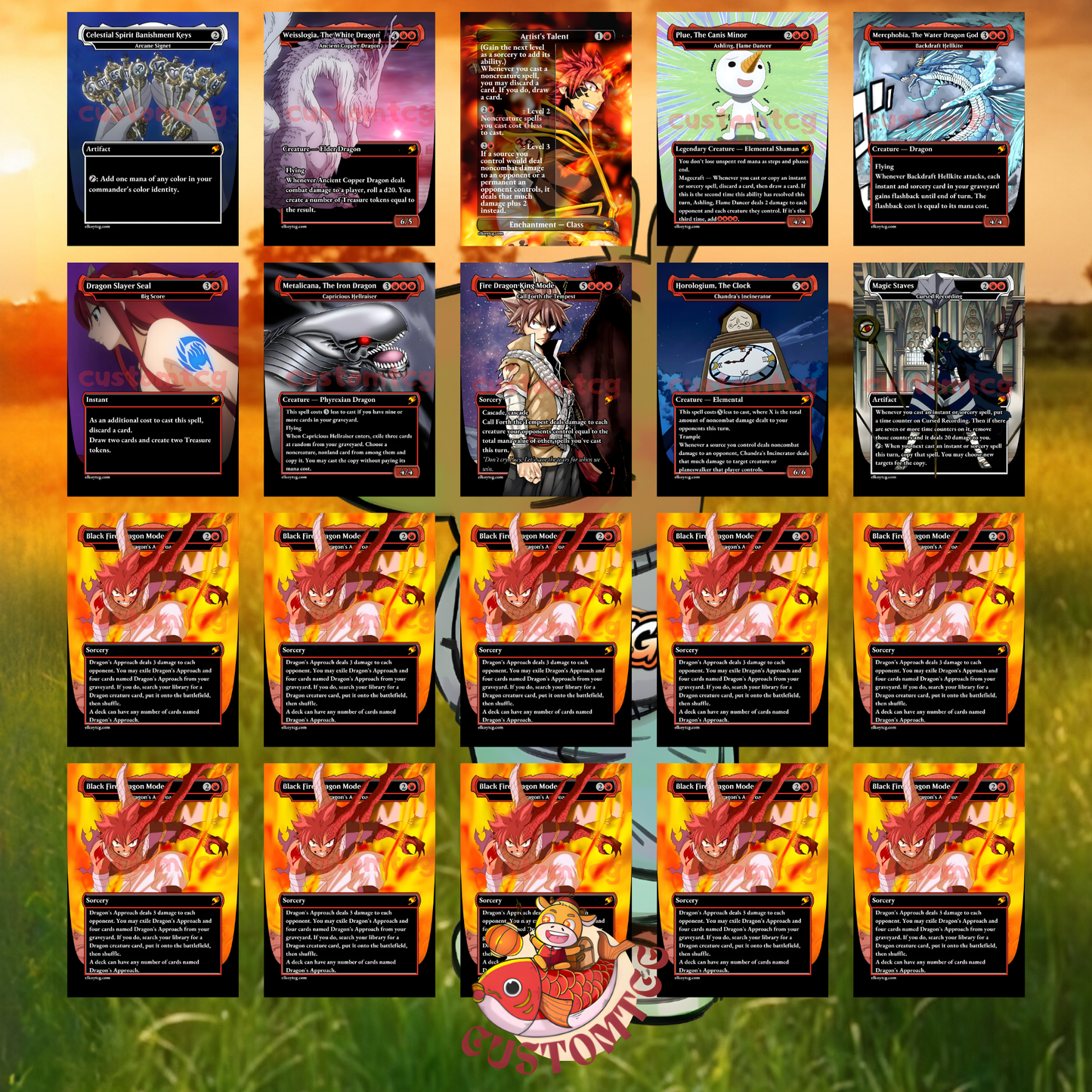 Fairy Tail Custom Deck