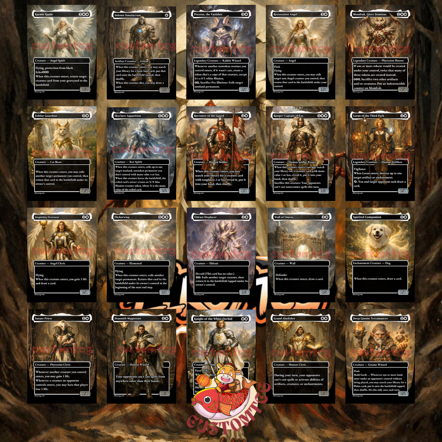 Elesh Norn, Mother of Machines Custom Deck