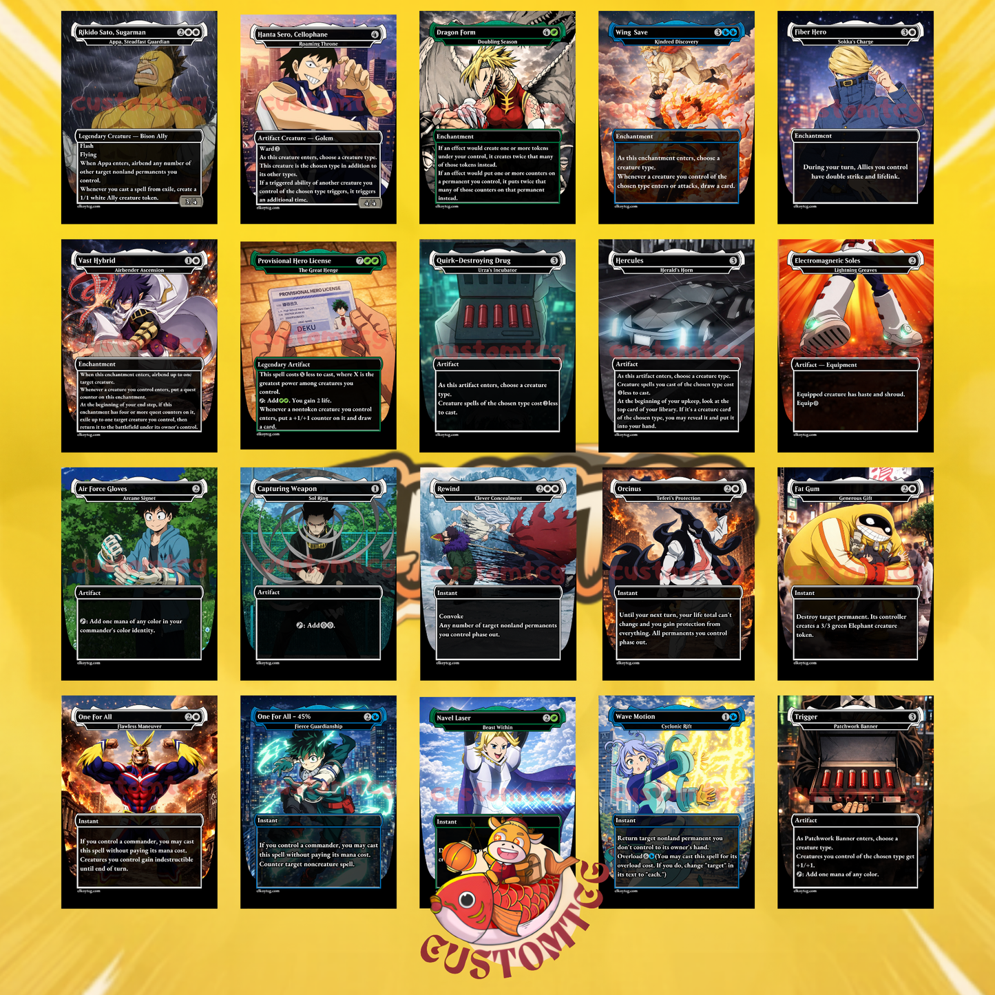 My Hero Academia  Custom Deck