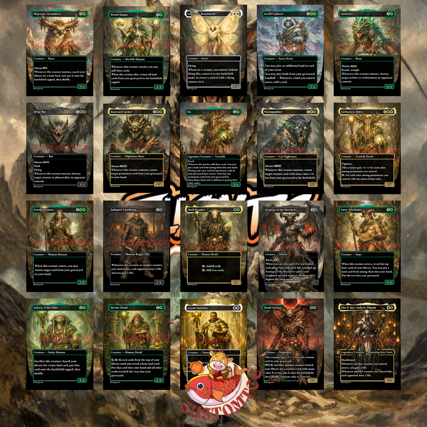 Nethroi, Apex of Death Custom Deck