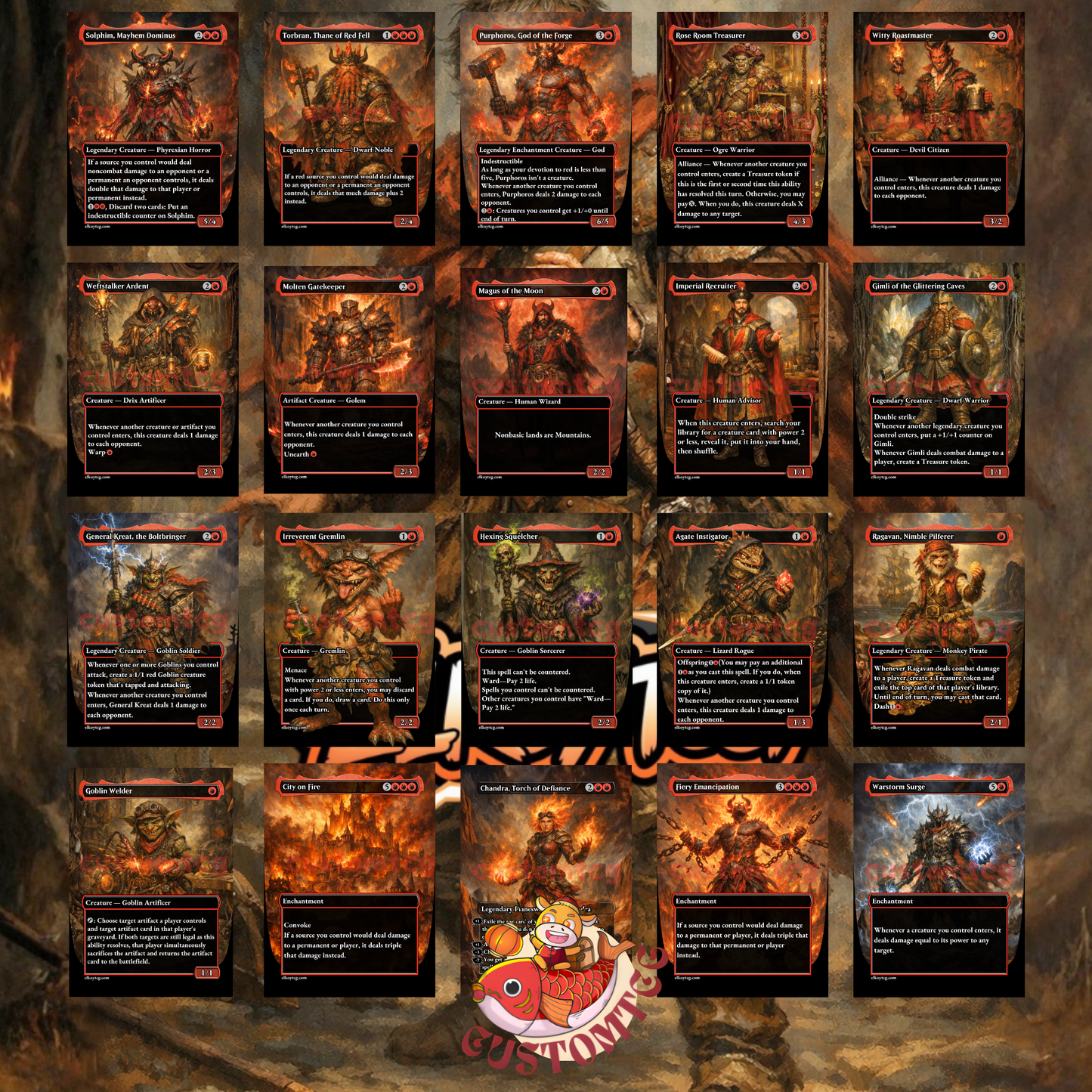 Norin the Wary Custom Deck