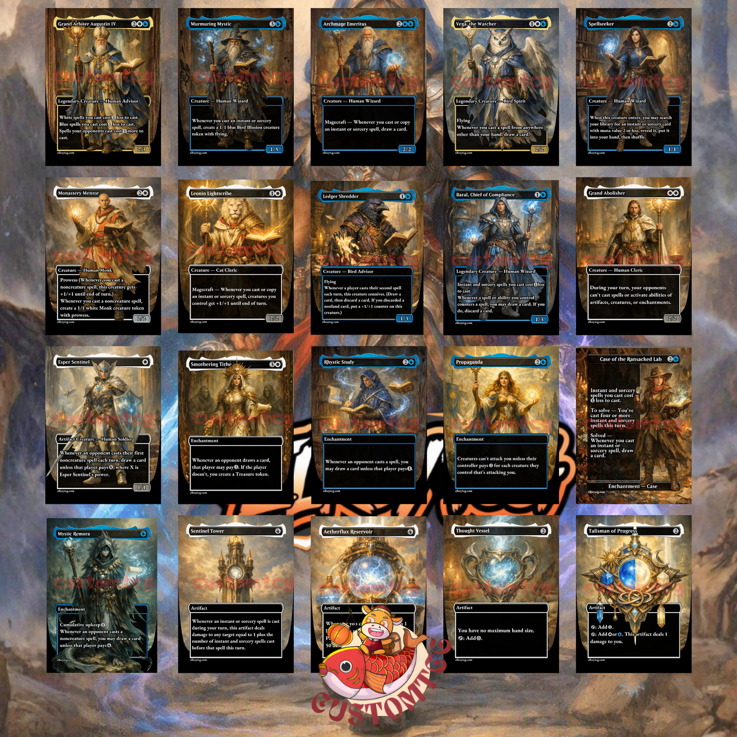 Zethi, Arcane Blademaster Custom Deck