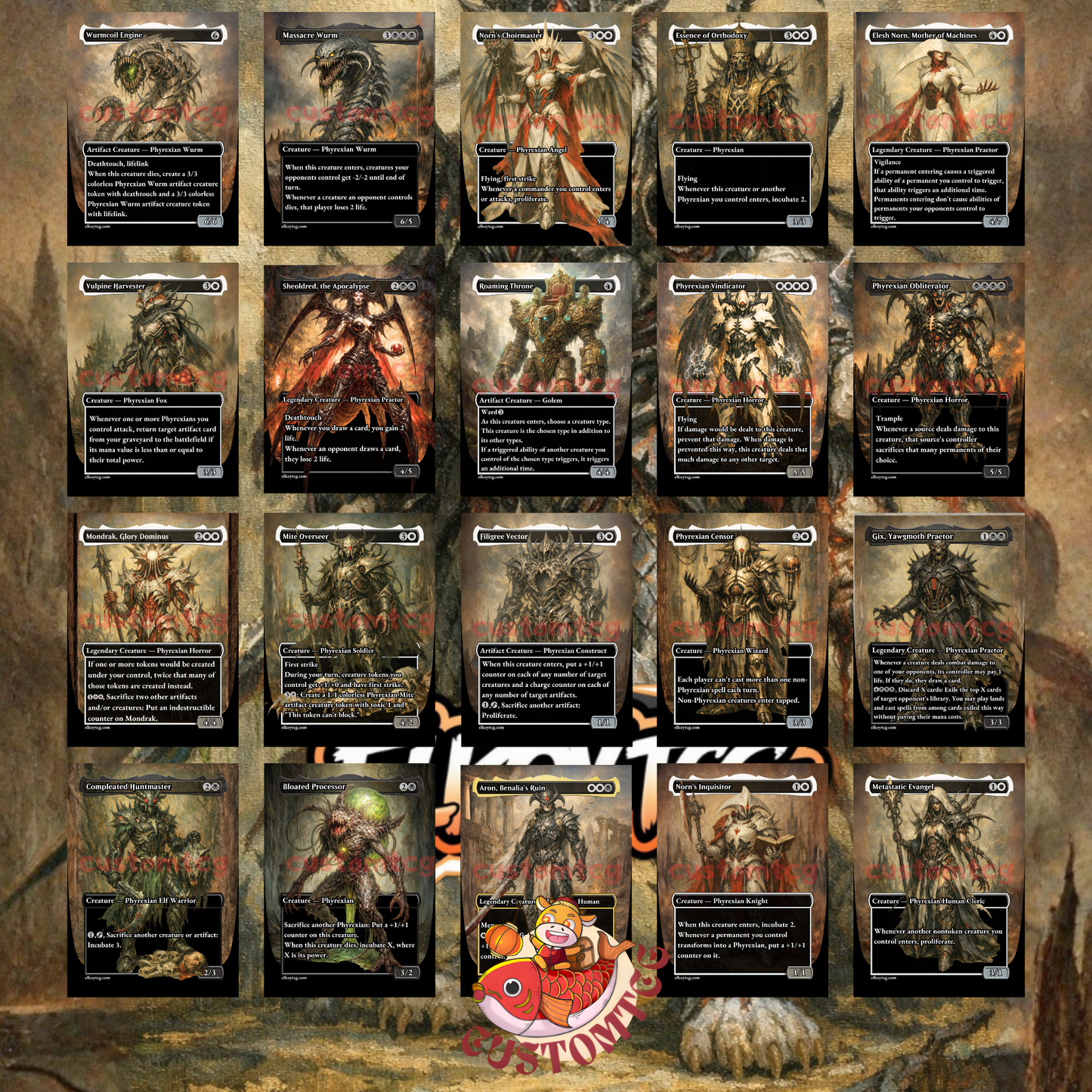 Brimaz, Blight of Oreskos Custom Deck