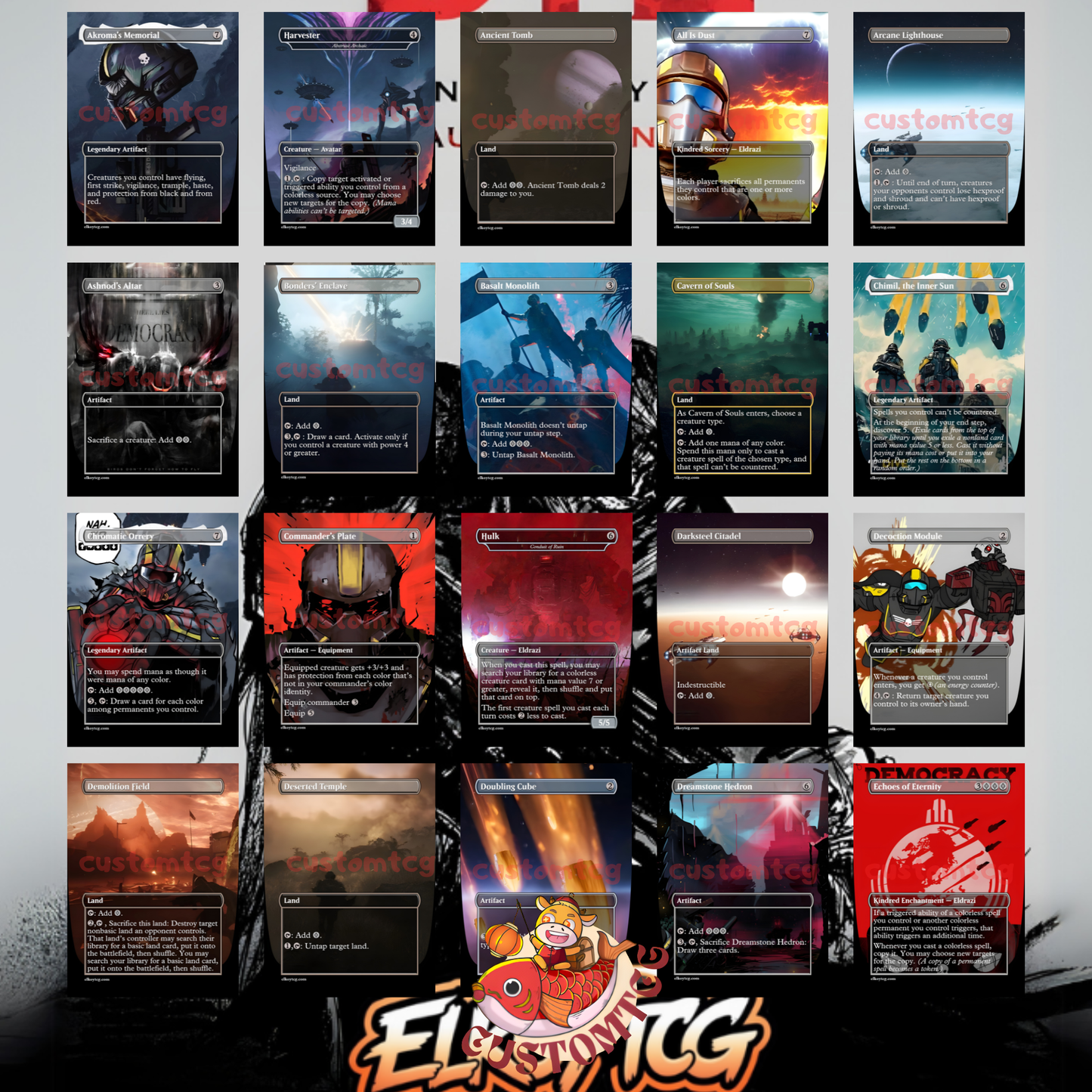 Helldivers Custom Themed Deck