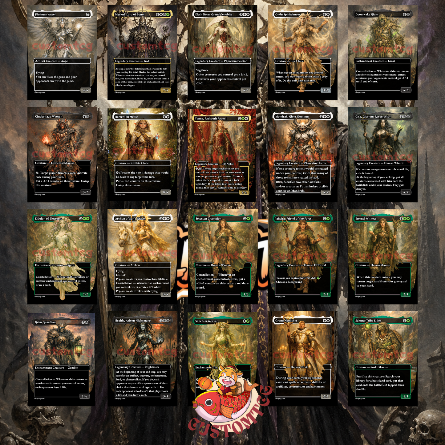 Myrkul, Lord of Bones V2 Custom Deck