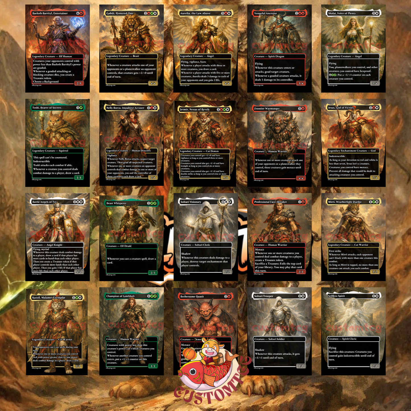 Marisi, Breaker of the Coil Custom Deck