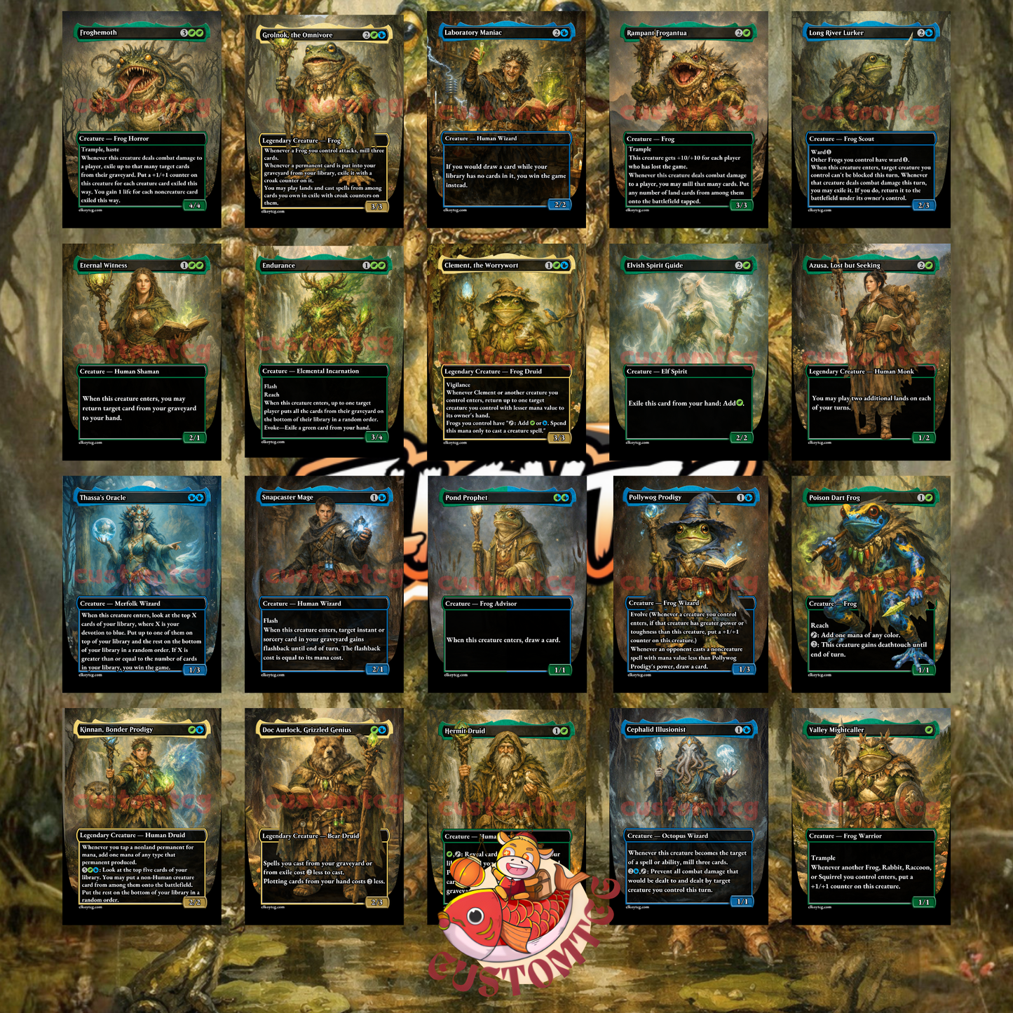Grolnok, the Omnivore Custom Deck