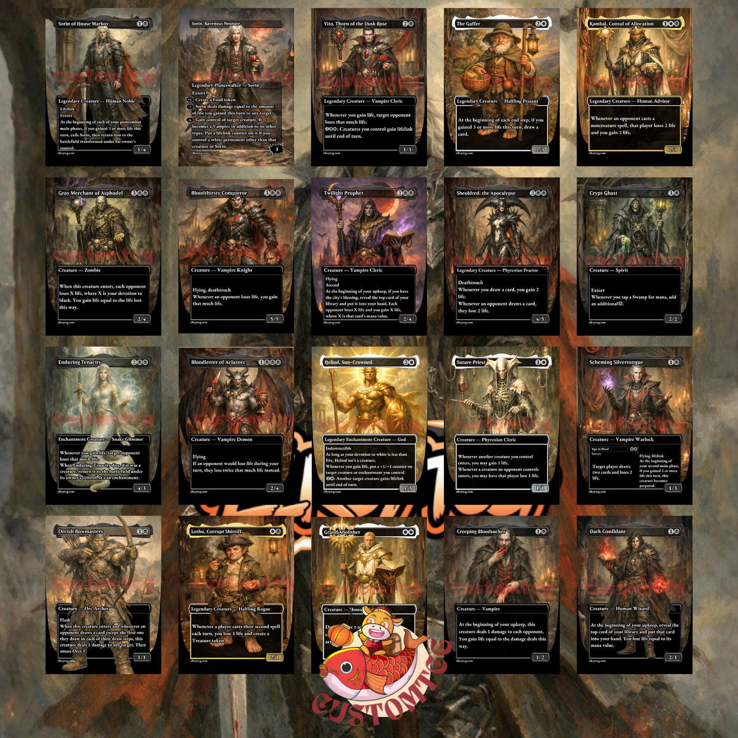 Sorin of House Markov custom deck