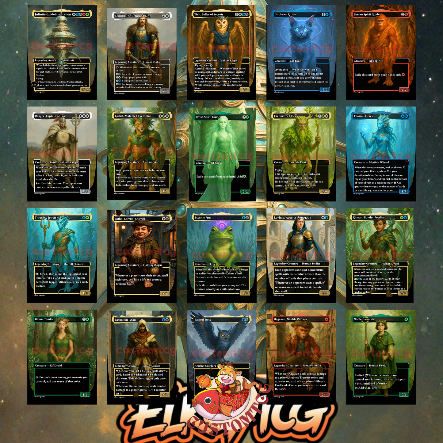 🌌 Infinite Guideline Station — Custom Deck