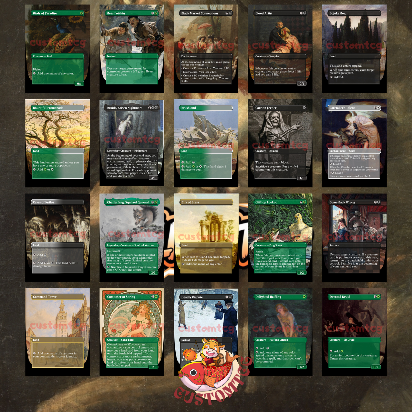 Myrkul, Lord of Bones Custom Deck