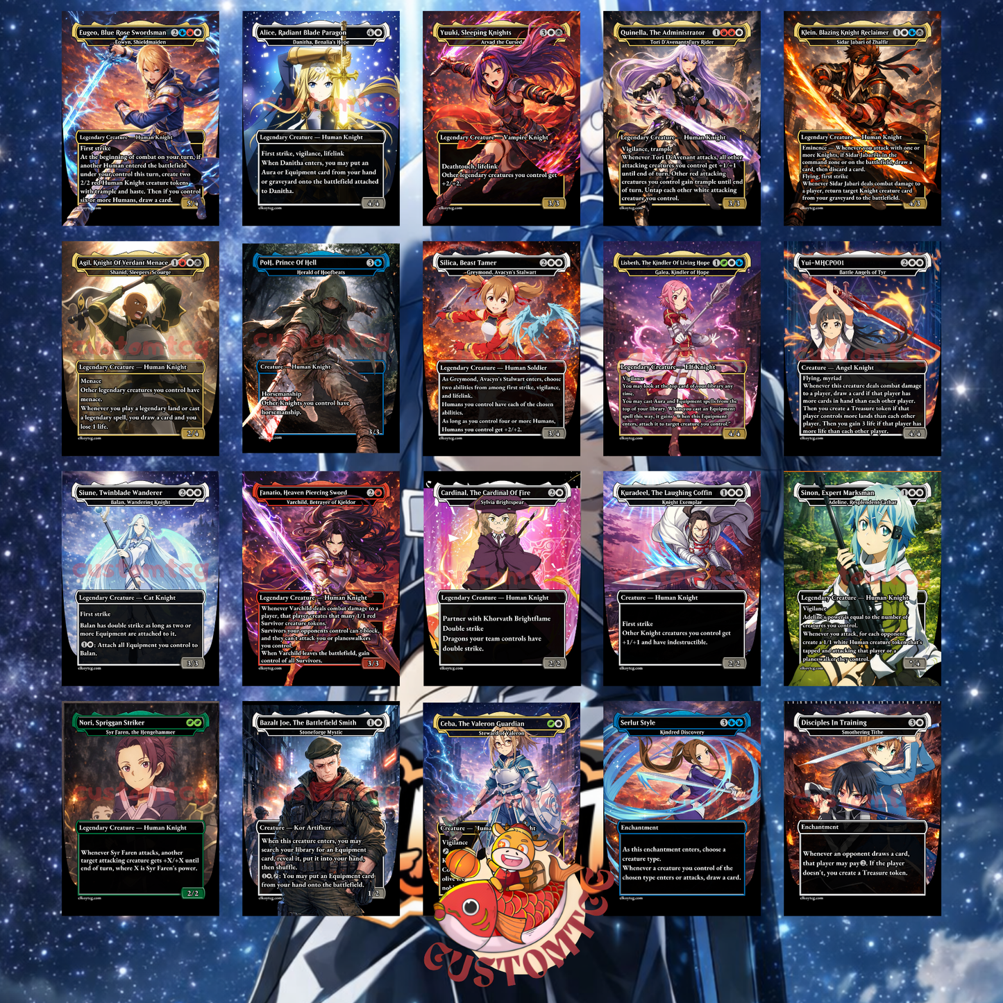 SAO Custom Deck