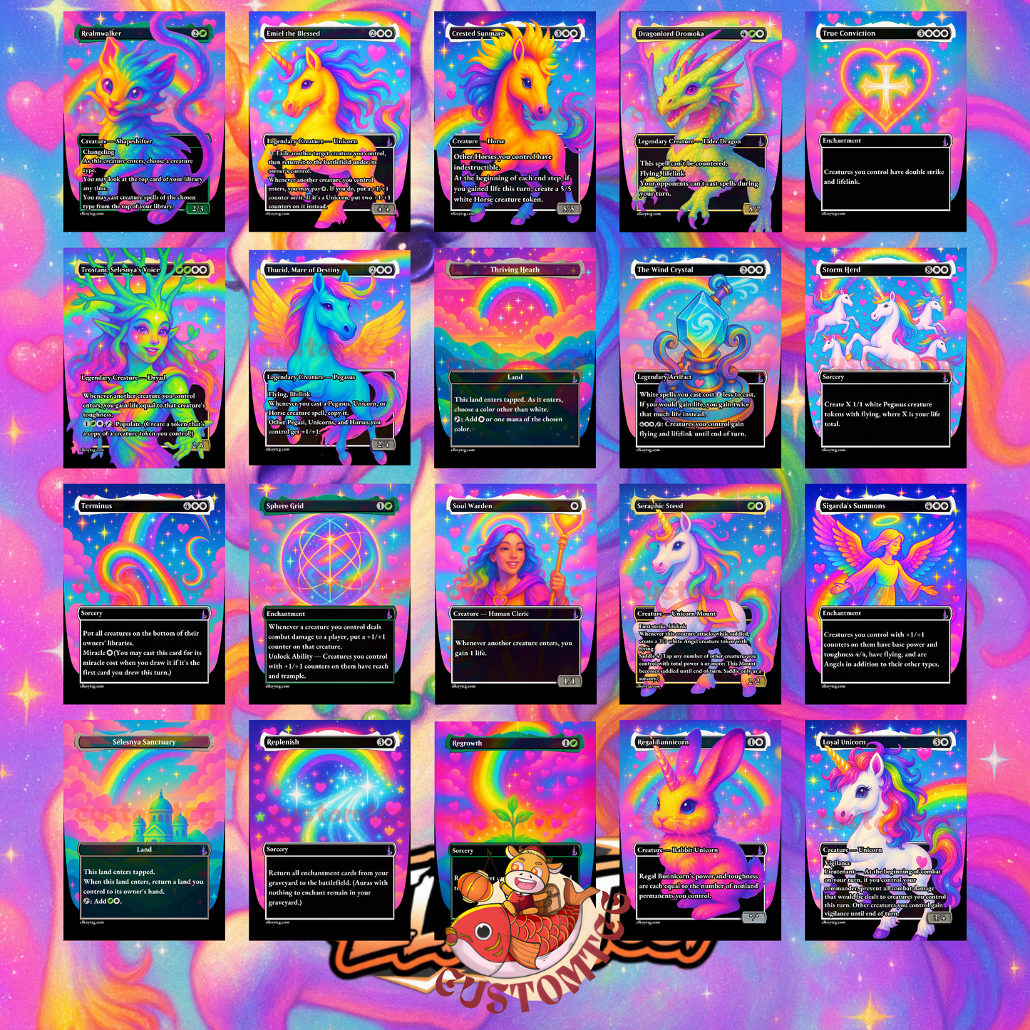 🌈 Lathiel, the Bounteous Dawn – Custom Deck