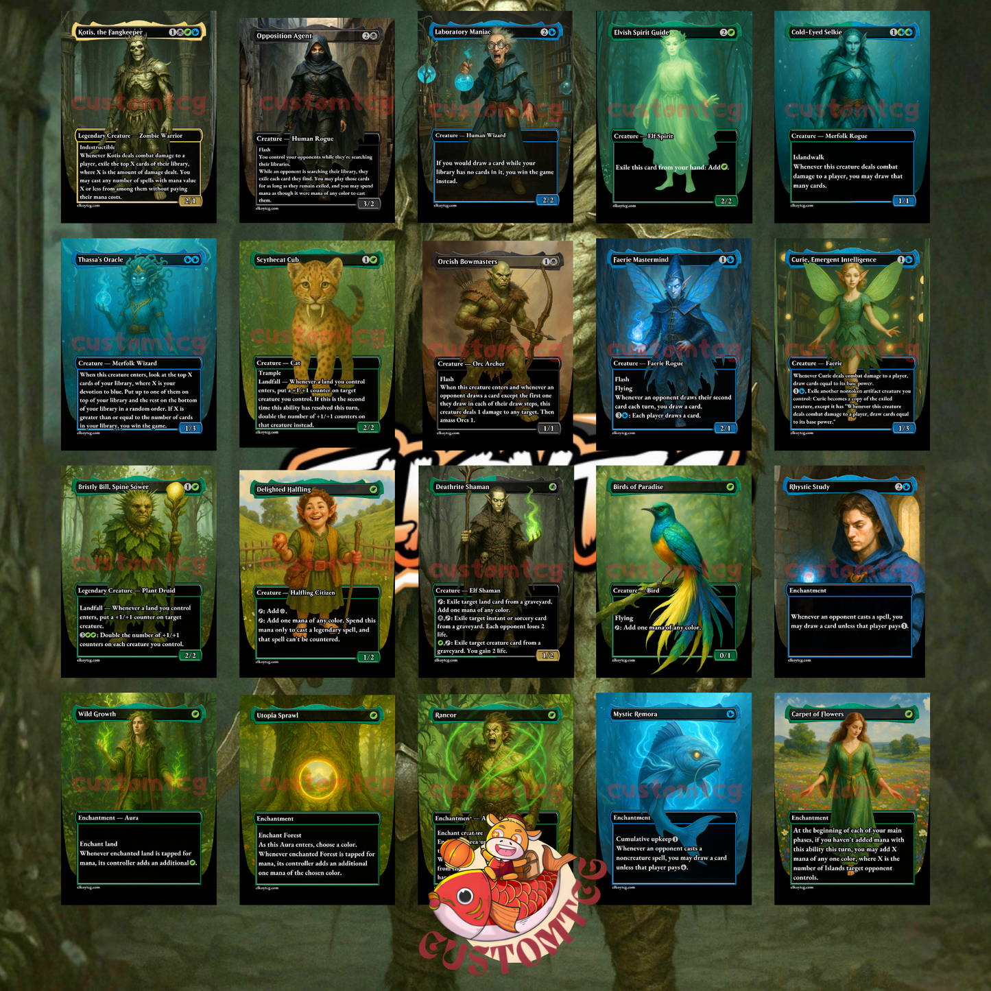 💀 Kotis, the Fangkeeper — Custom Deck