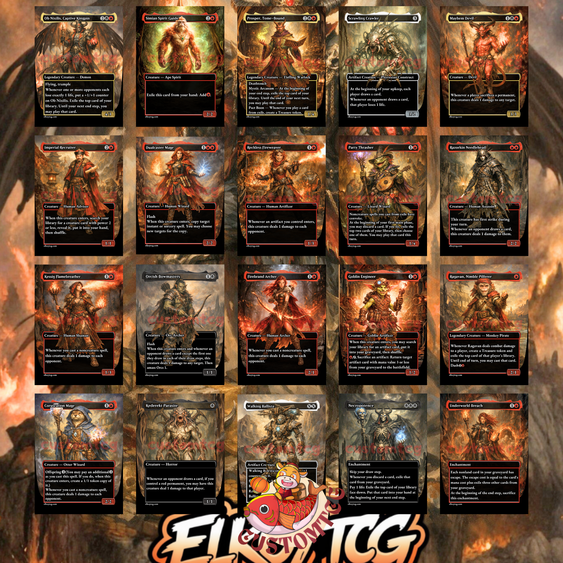 mtg ob nixilis commander deck of the Black Oath | 2014 - French List.remove(d Ob Nixilis, Captive Kingpin Death