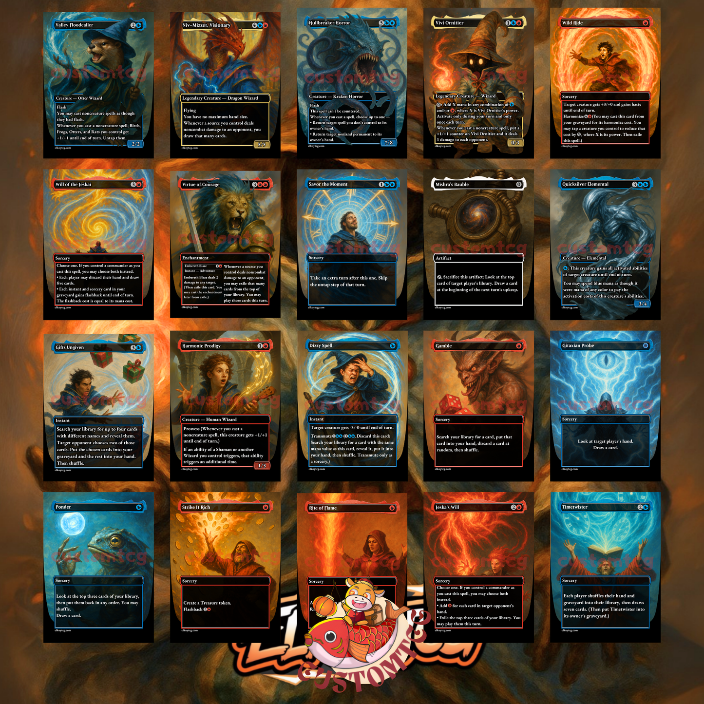 Vivi Ornitier Custom Deck