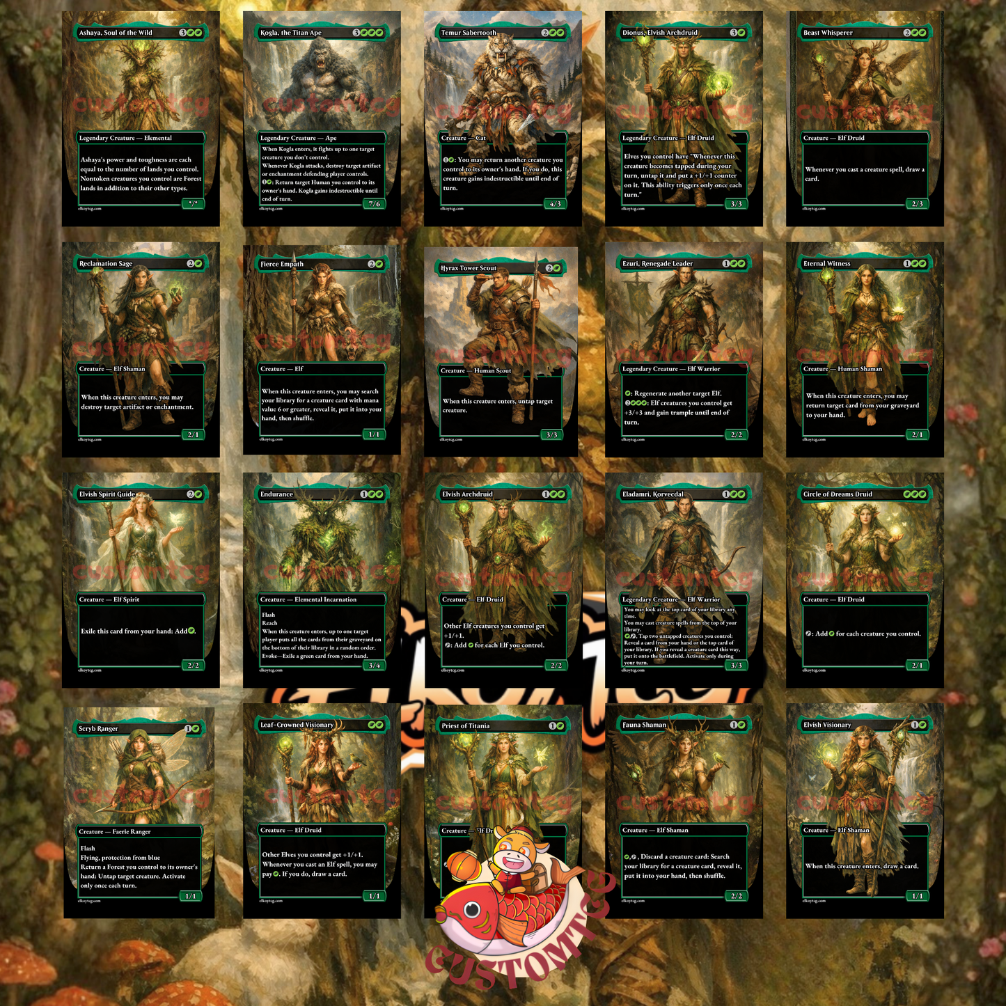 Marwyn, the Nurturer Custom Deck