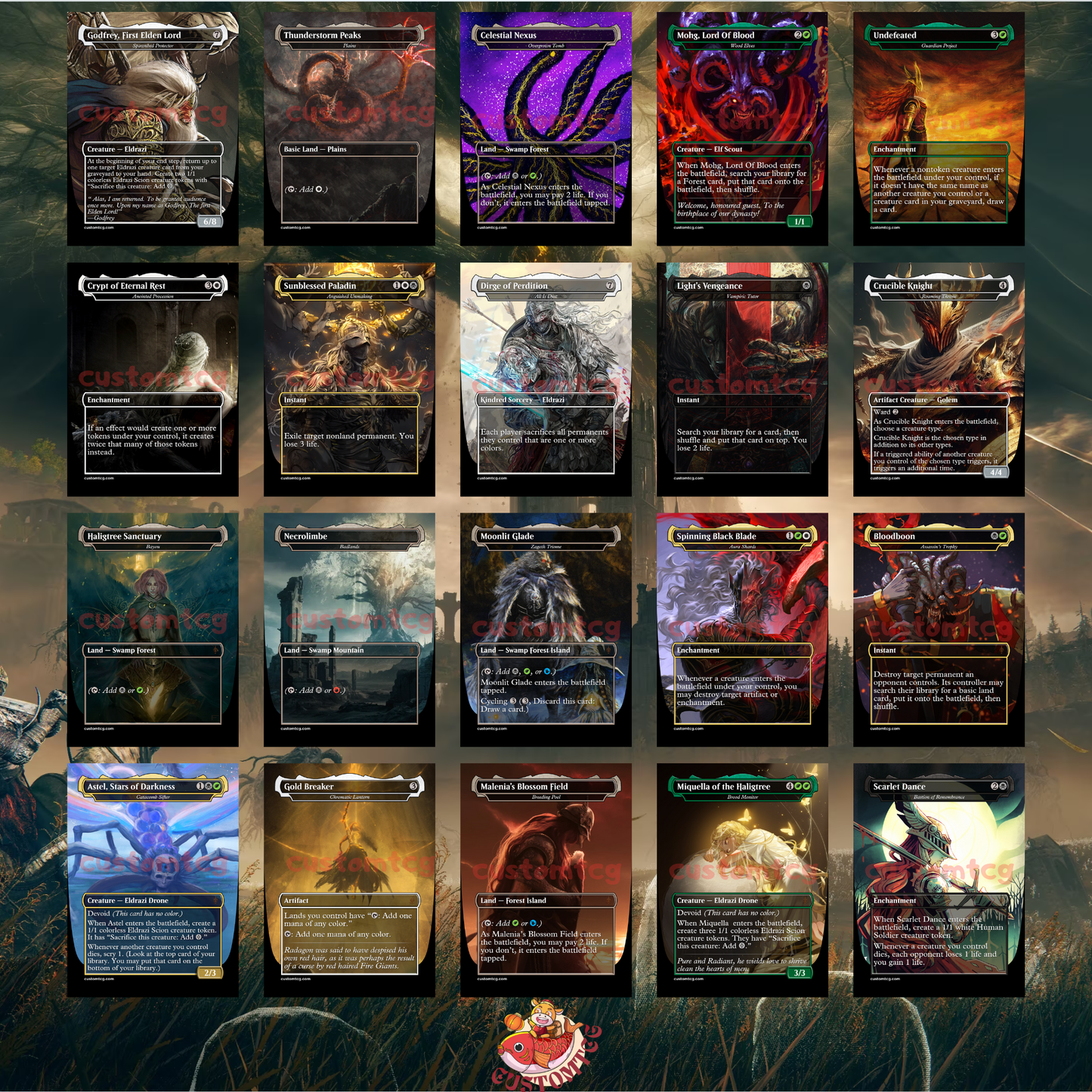 Elden Ring Radhan Custom Deck