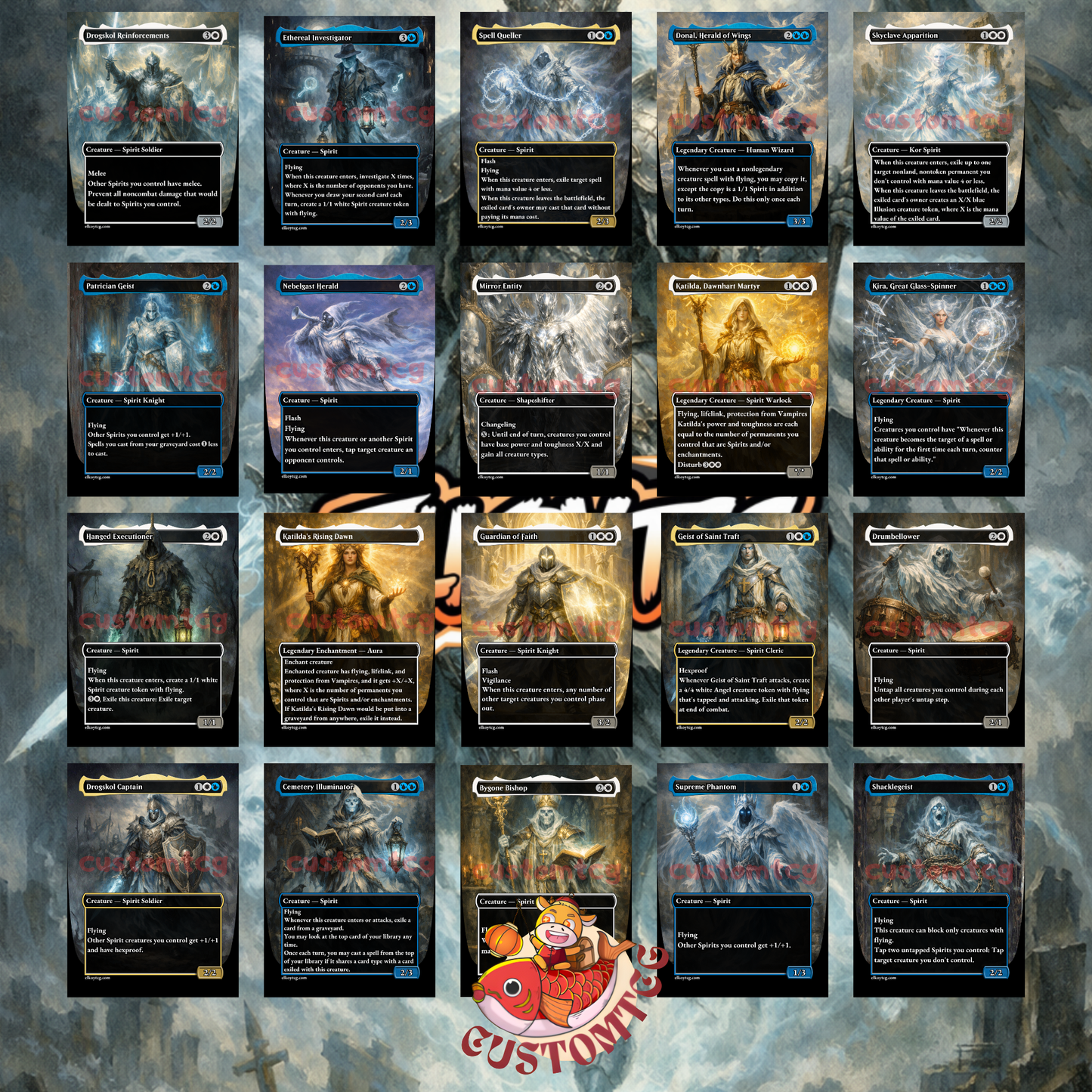 Millicent, Restless Revenant Custom  Deck
