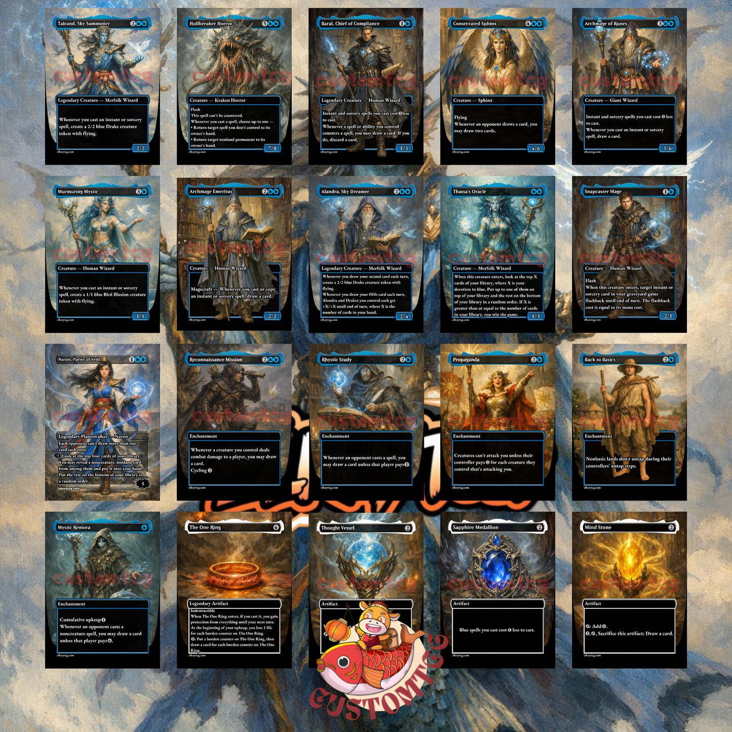 Talrand, Sky Summoner custom deck