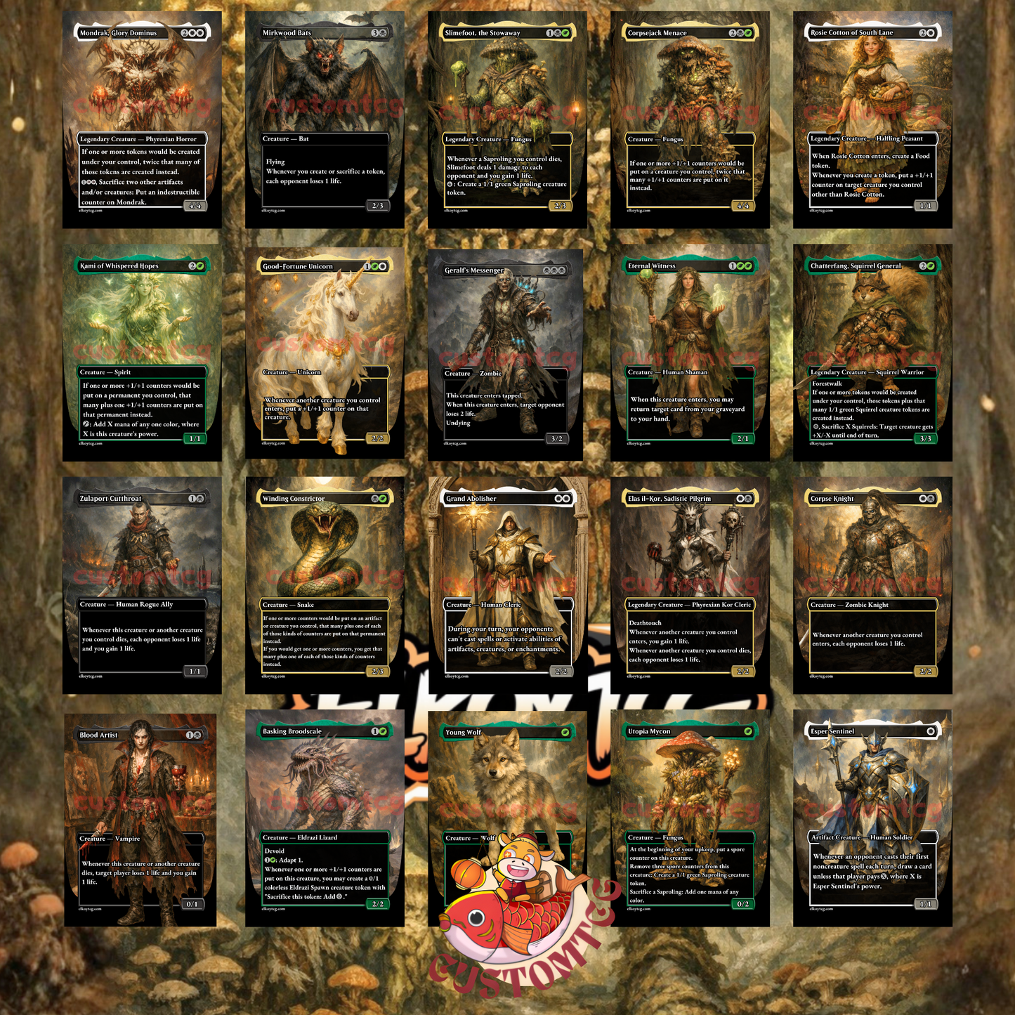 Ghave, Guru of Spores Custom Deck