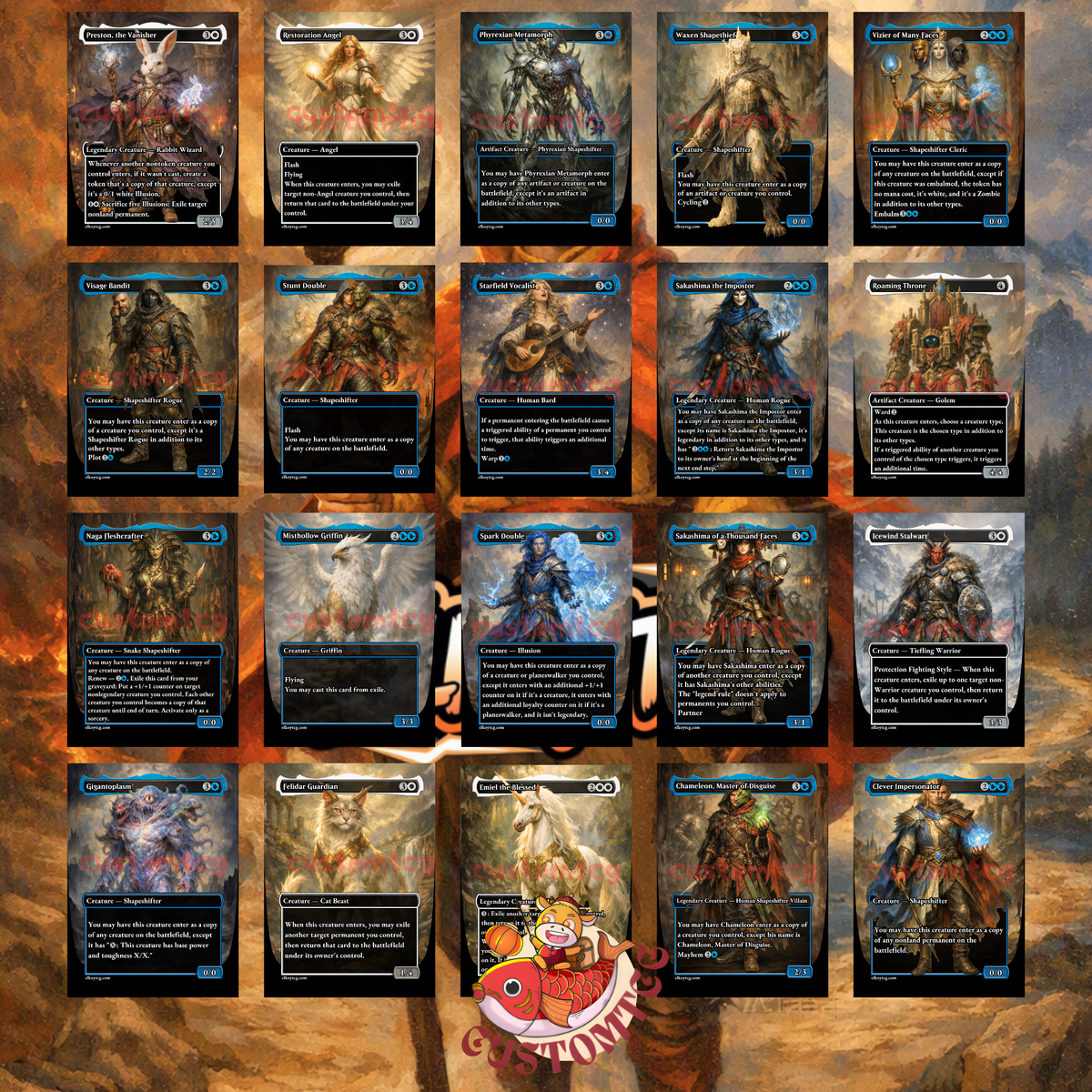 Aang, at the Crossroads — Bant Clone Custom Deck