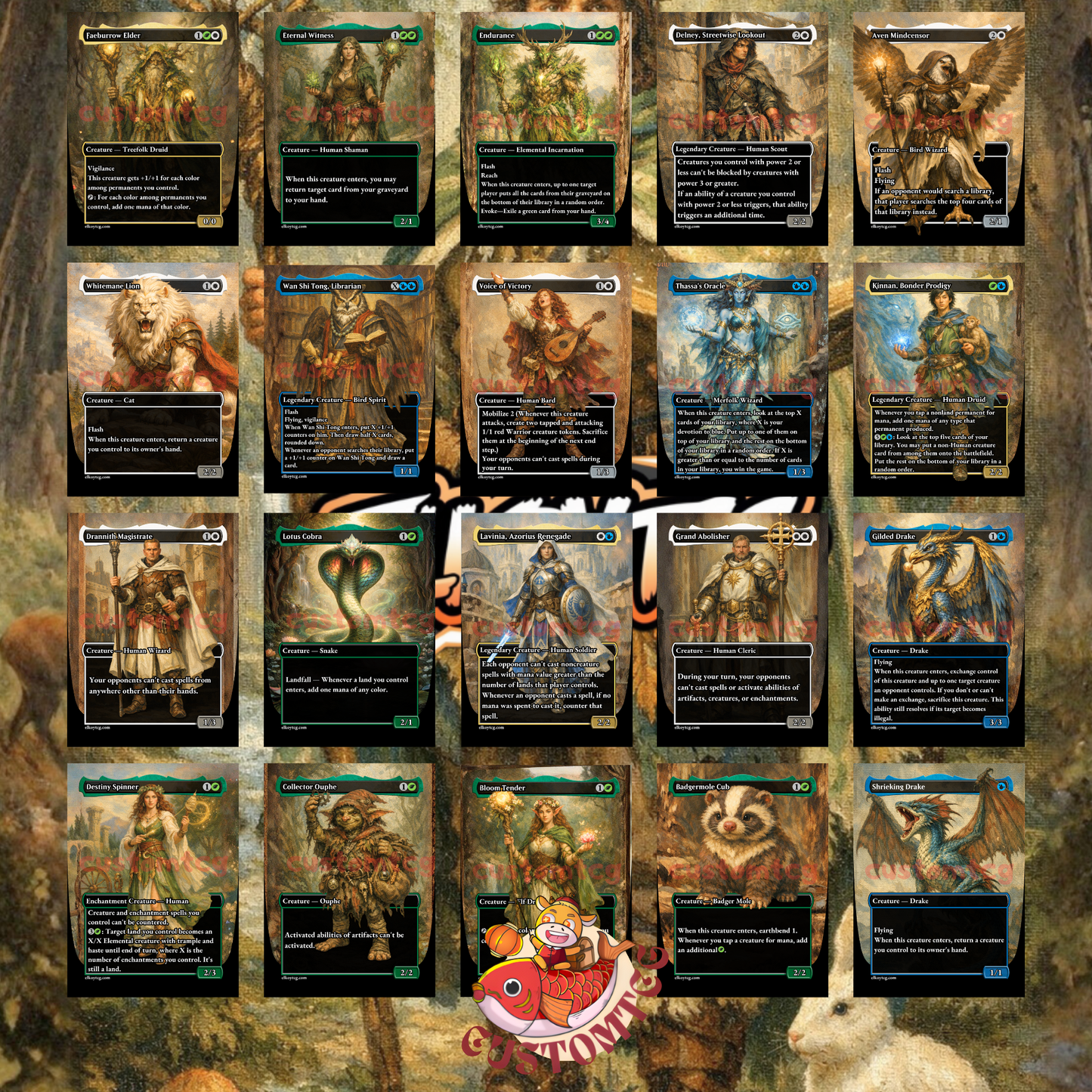 Chulane, Teller of Tales Custom Deck