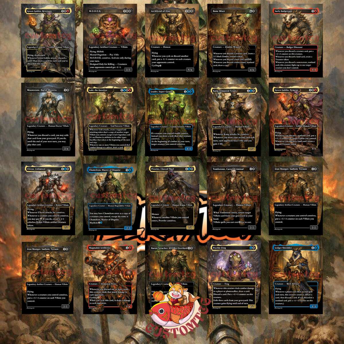 Doctor Doom, King of Latveria Custom Deck
