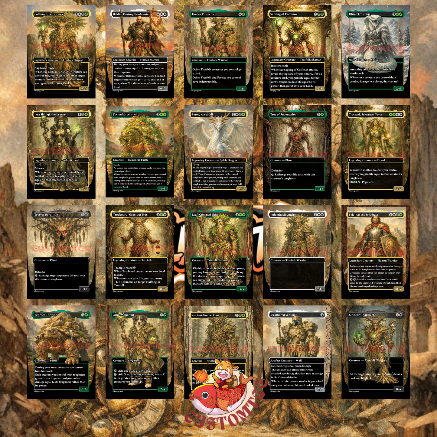 Doran, Besieged by Time Custom Deck