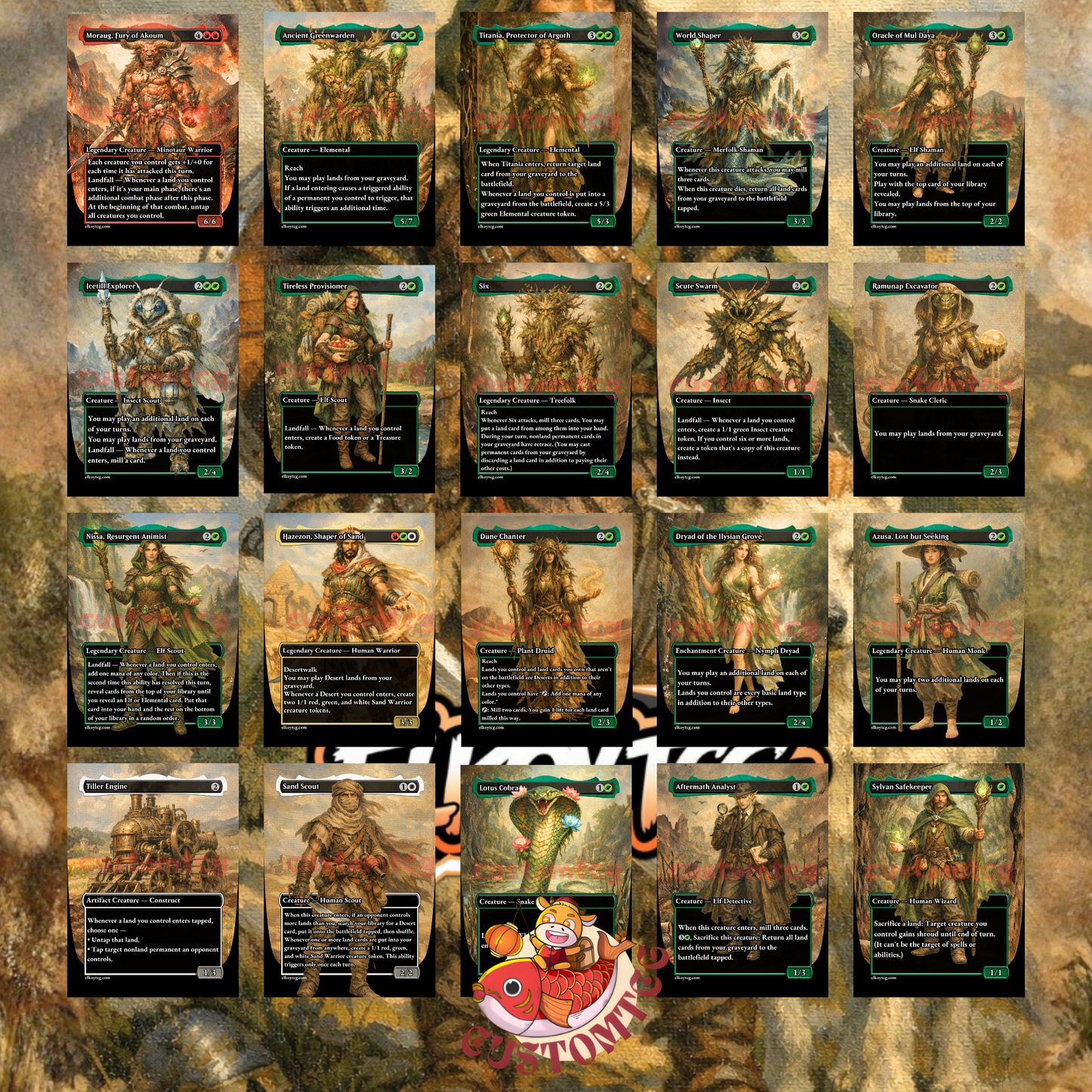 Yuma, Proud Protector Custom Deck