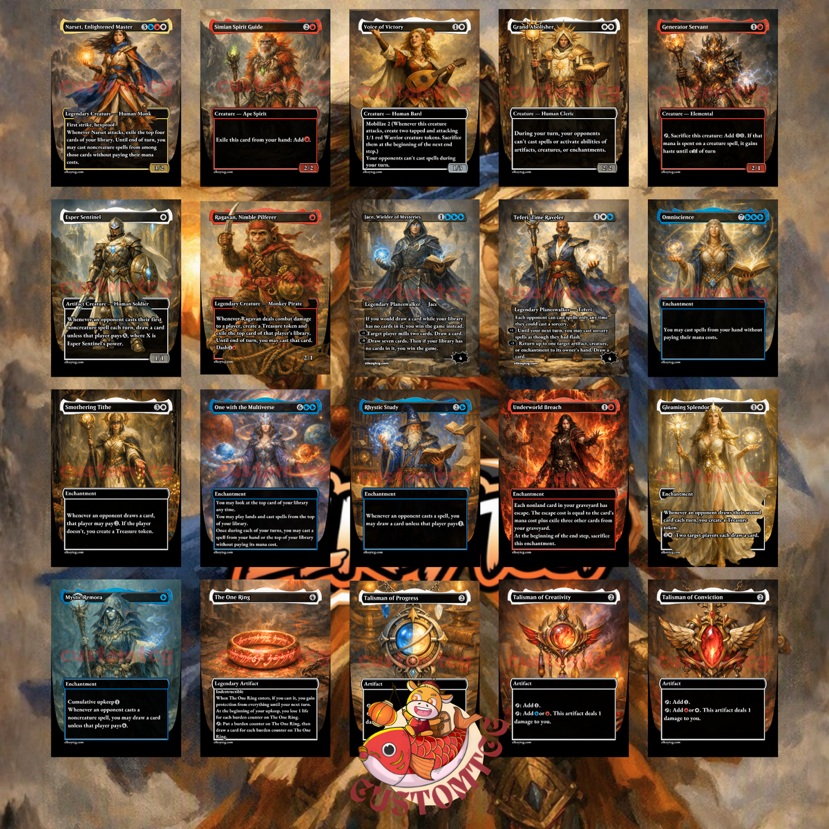 Narset, Enlightened Master Custom Deck