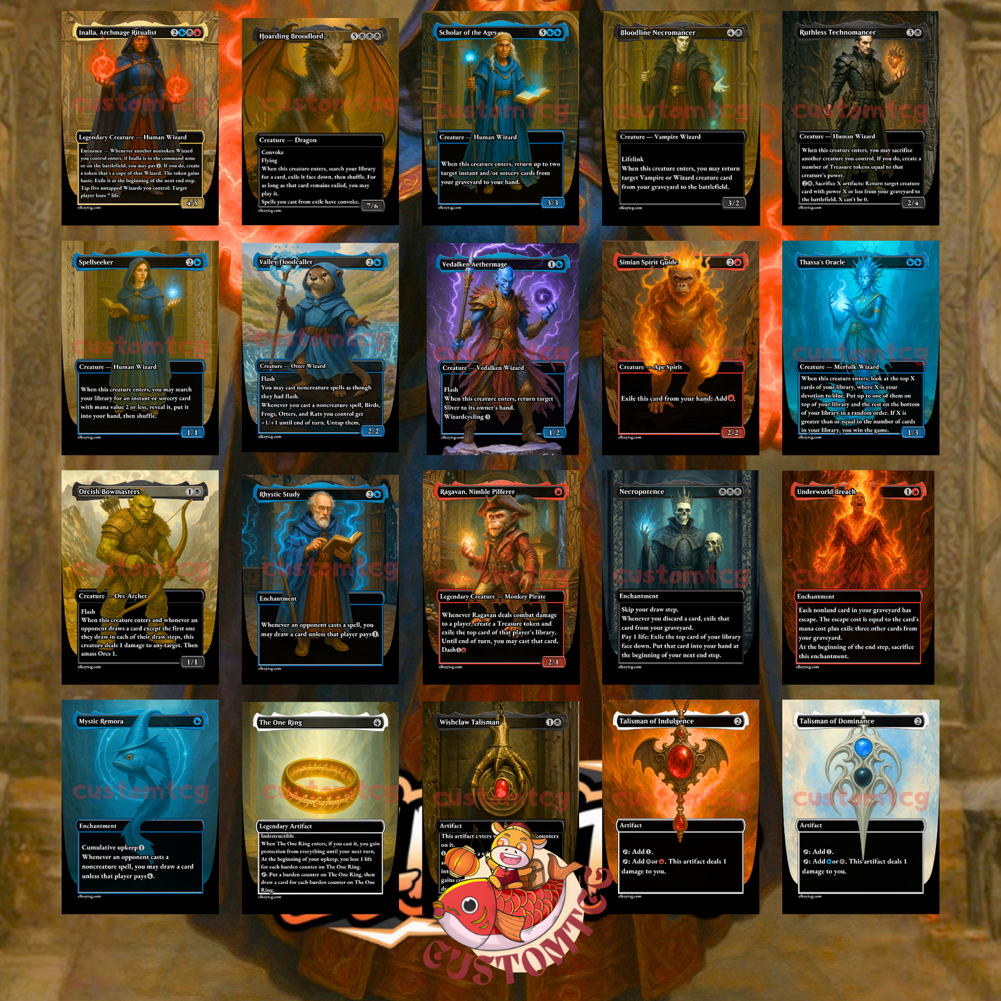 Inalla, Archmage Ritualist Custom Deck