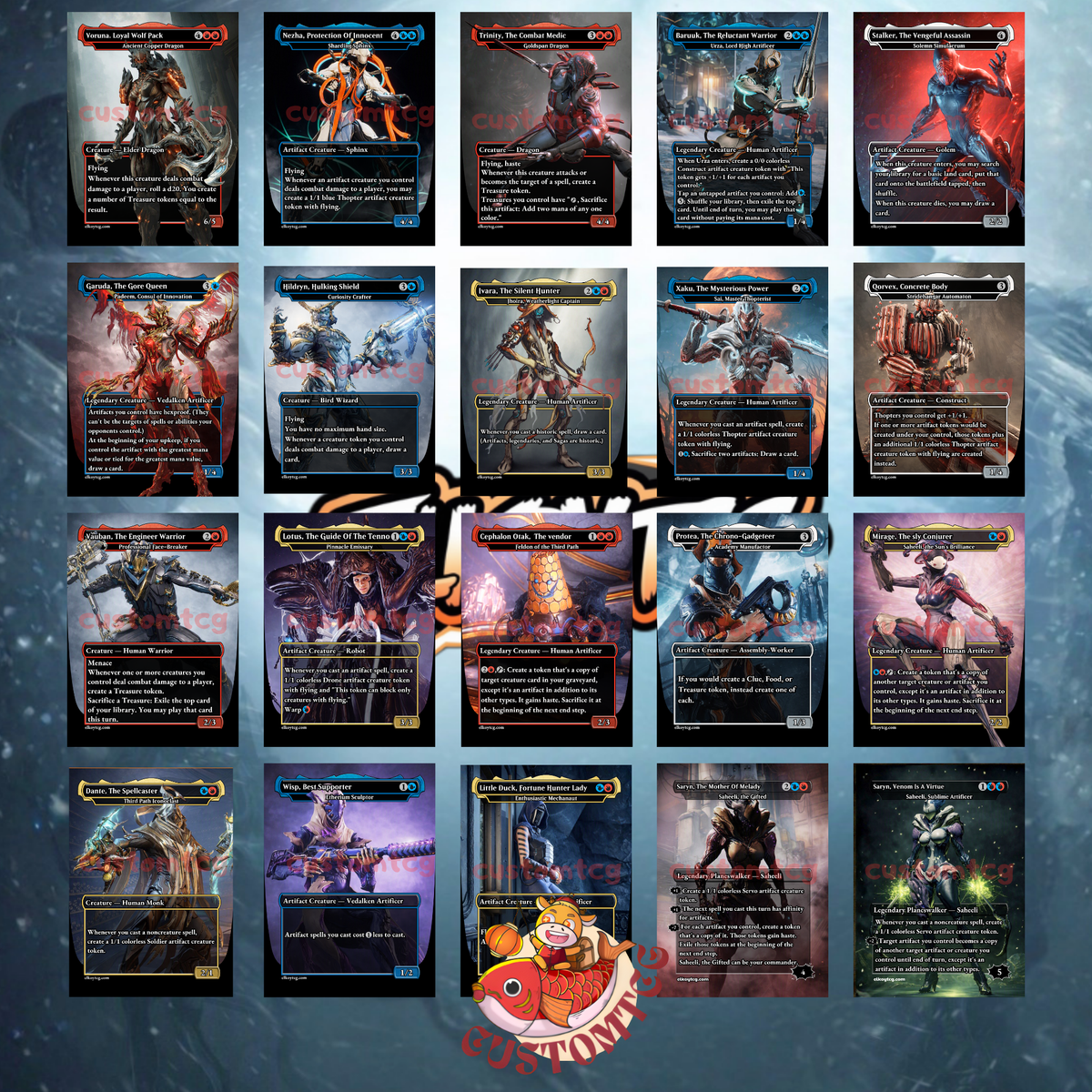 Warframe Custom Deck