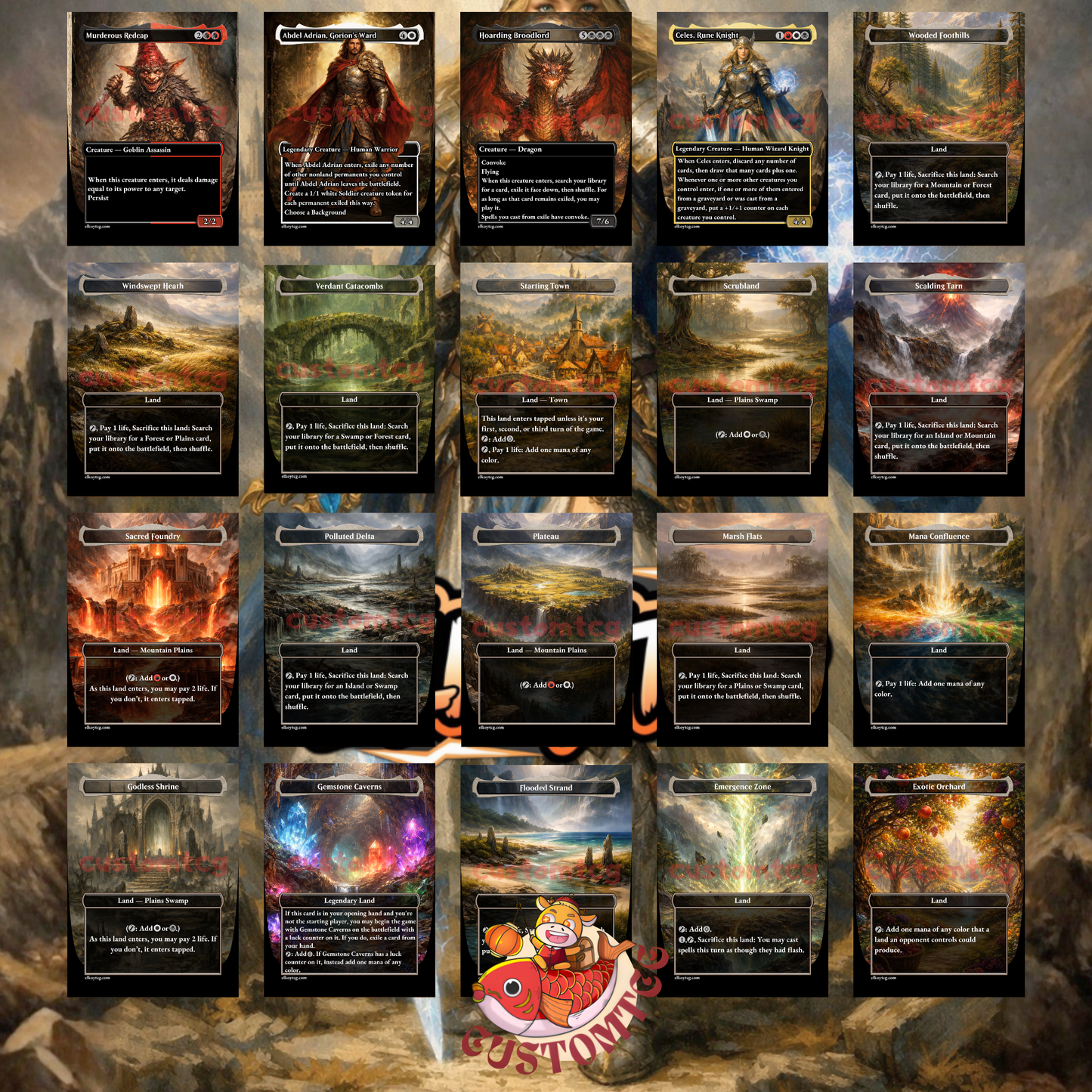 Celes V2 — Custom Commander Deck (100 Cards + Tokens)