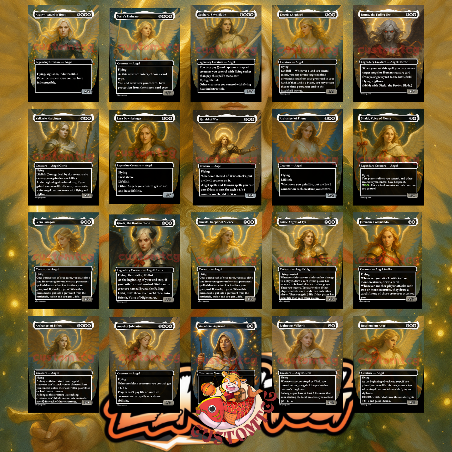 Sigarda, Font of Blessings Custom Deck