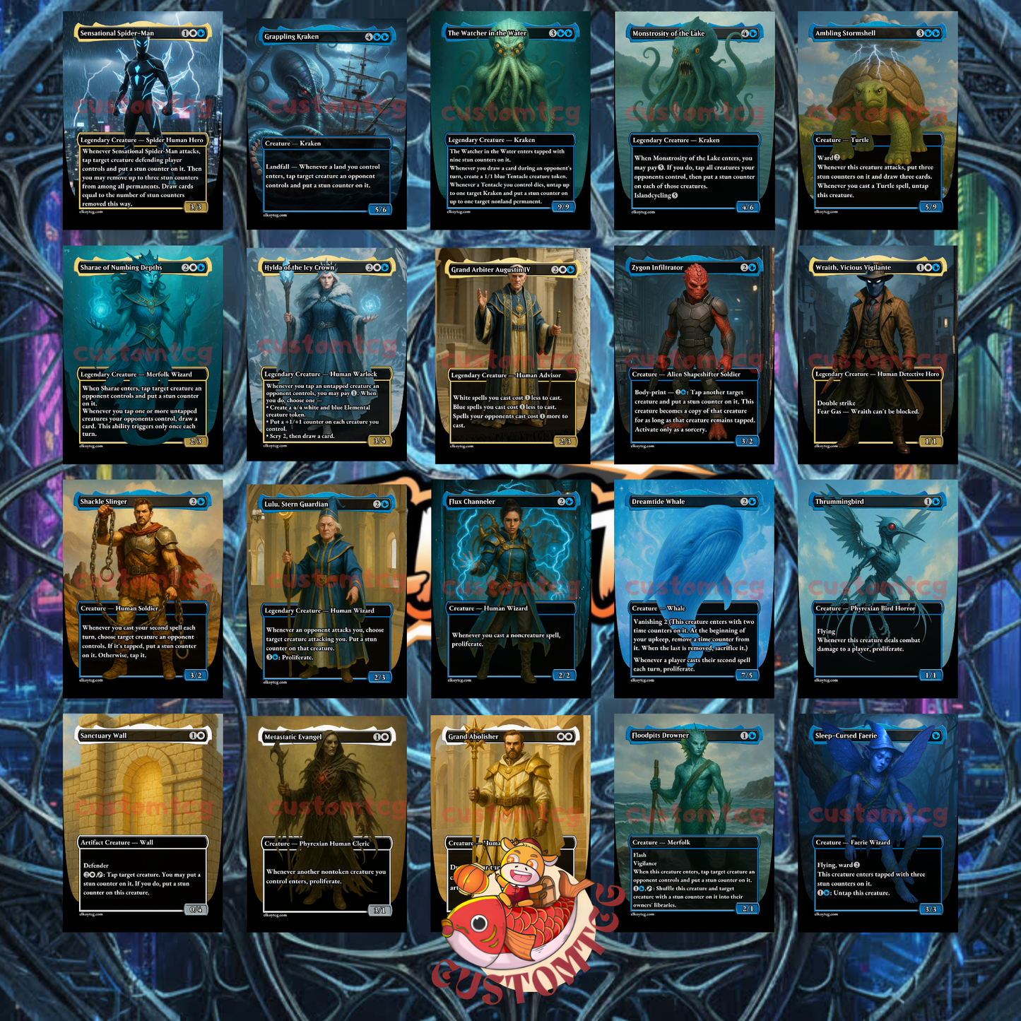 Sensational SM – Custom Deck (100 Cards + Tokens)
