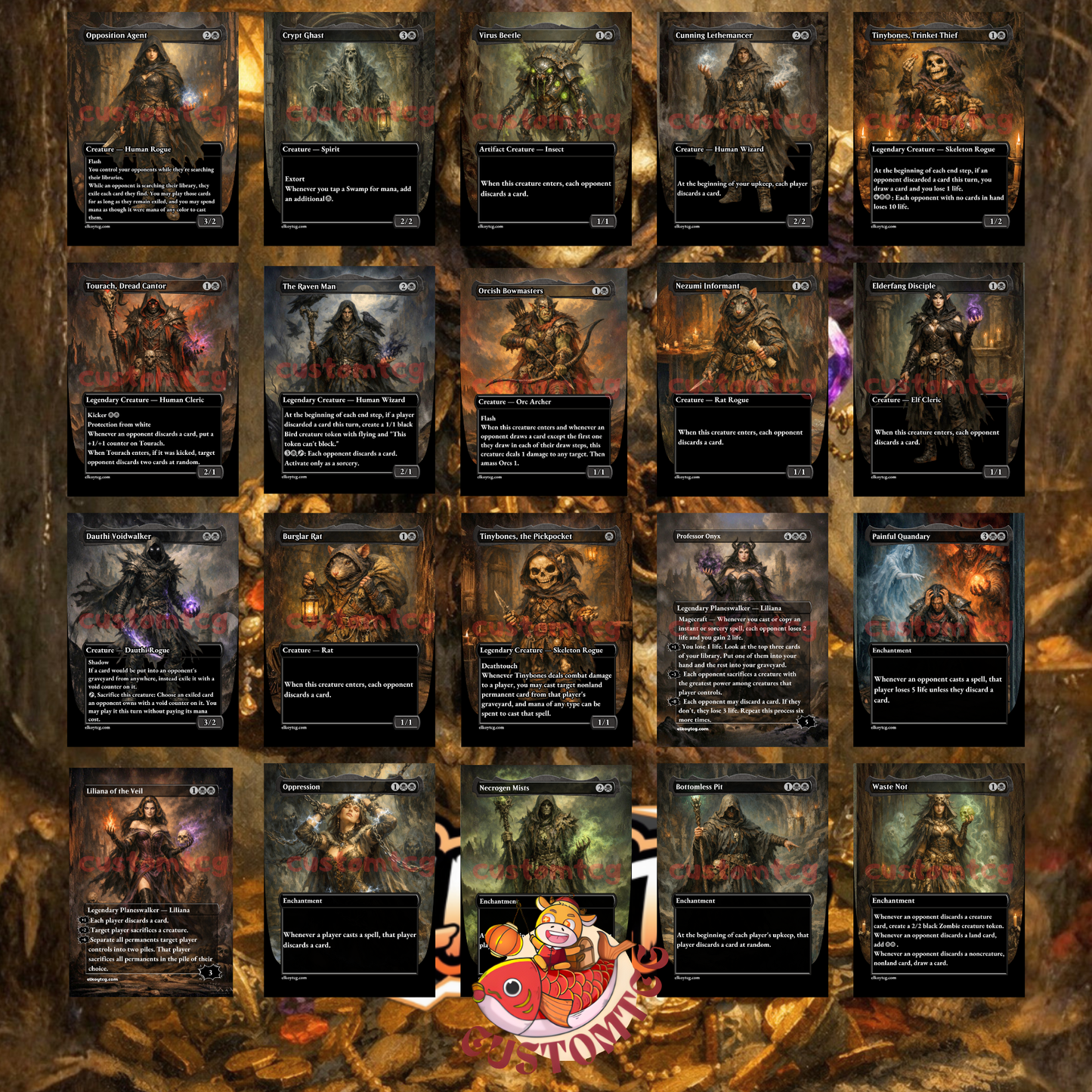 TinyBones, Bauble Burglar Custom Deck