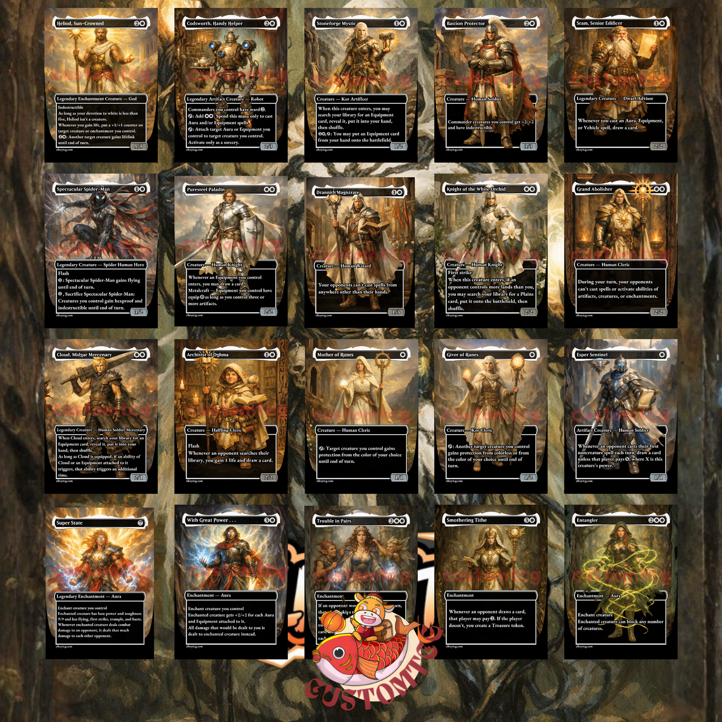 Anti-Venom, Horrifying Healer Custom Deck