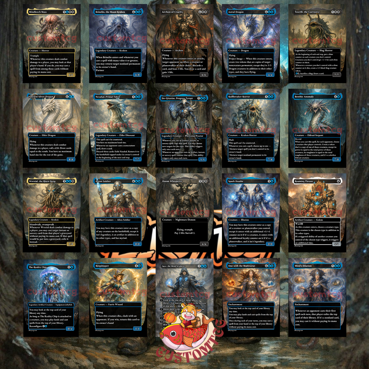 Marvo, Deep Operative Custom Deck